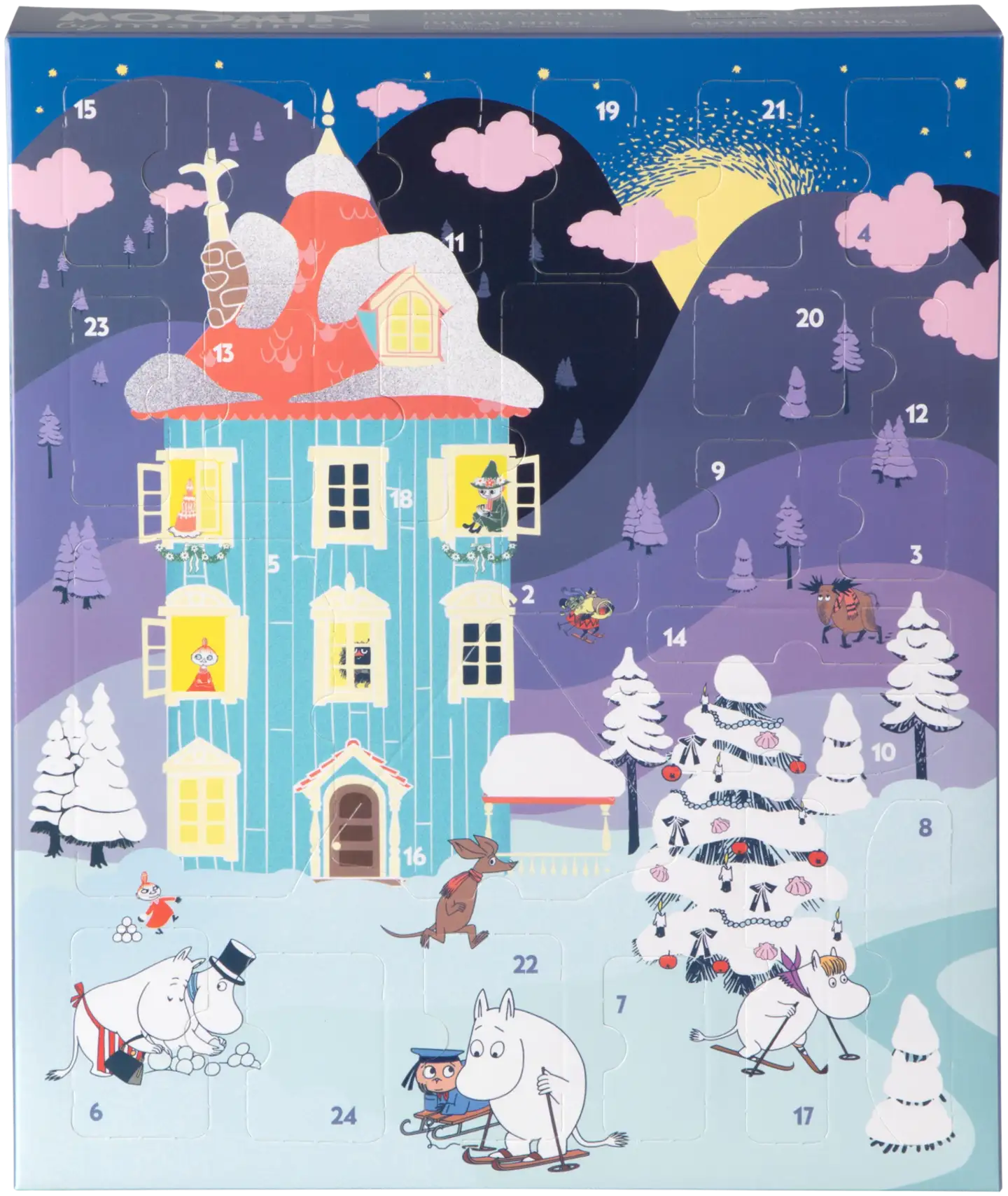 Martinex Muumi lelujoulukalenteri 2025 - 2