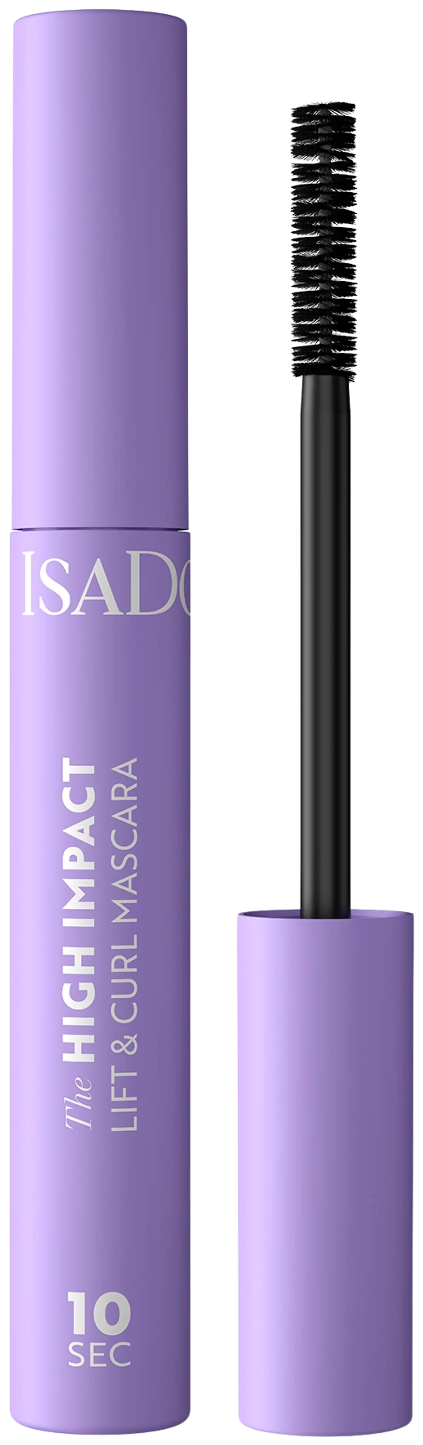 IsaDora High Impact Lift & Curl Mascara 9 ml - BLACK - 1