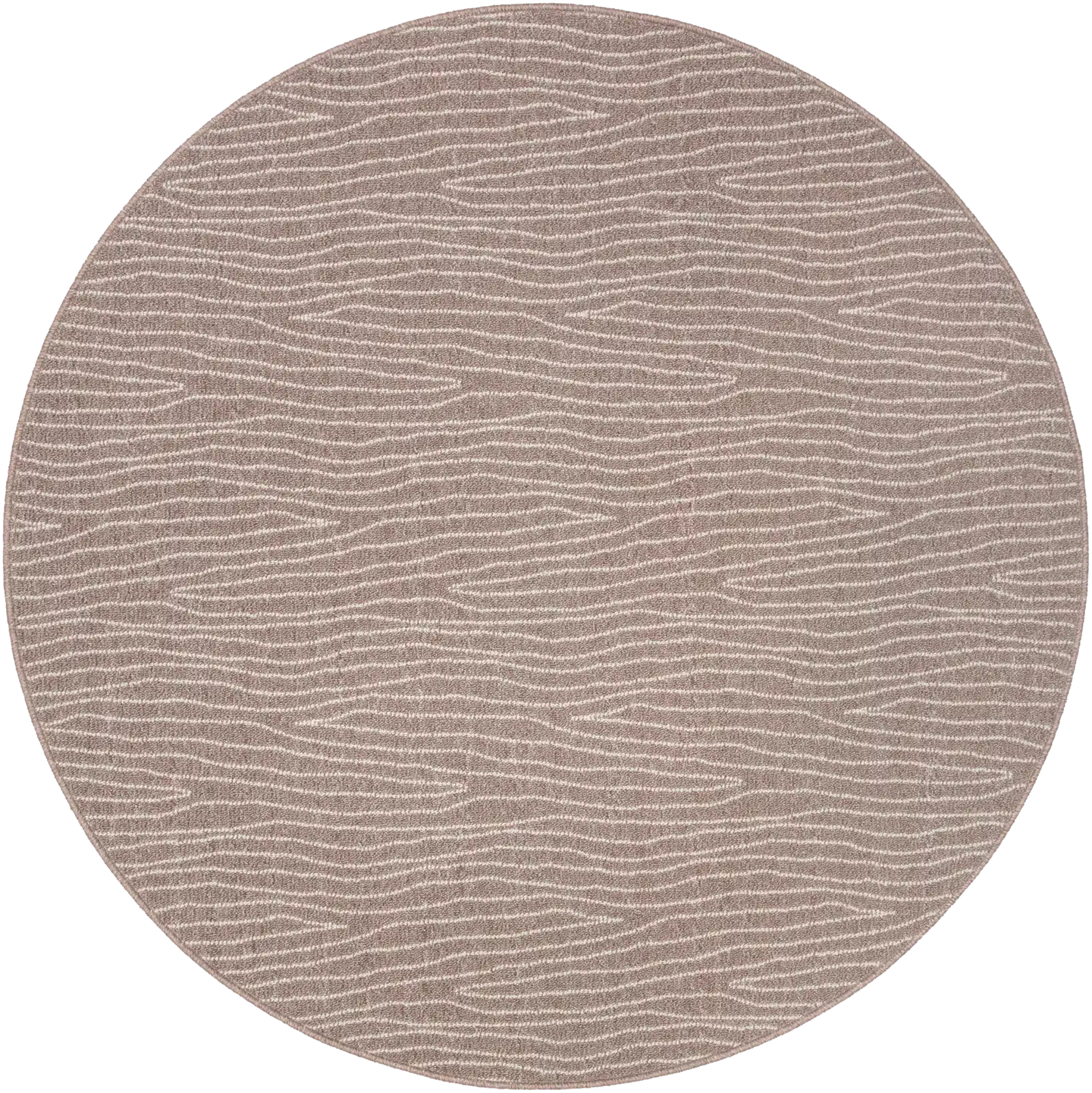 House matto Lyra 133 cm pyöreä sand beige - 1