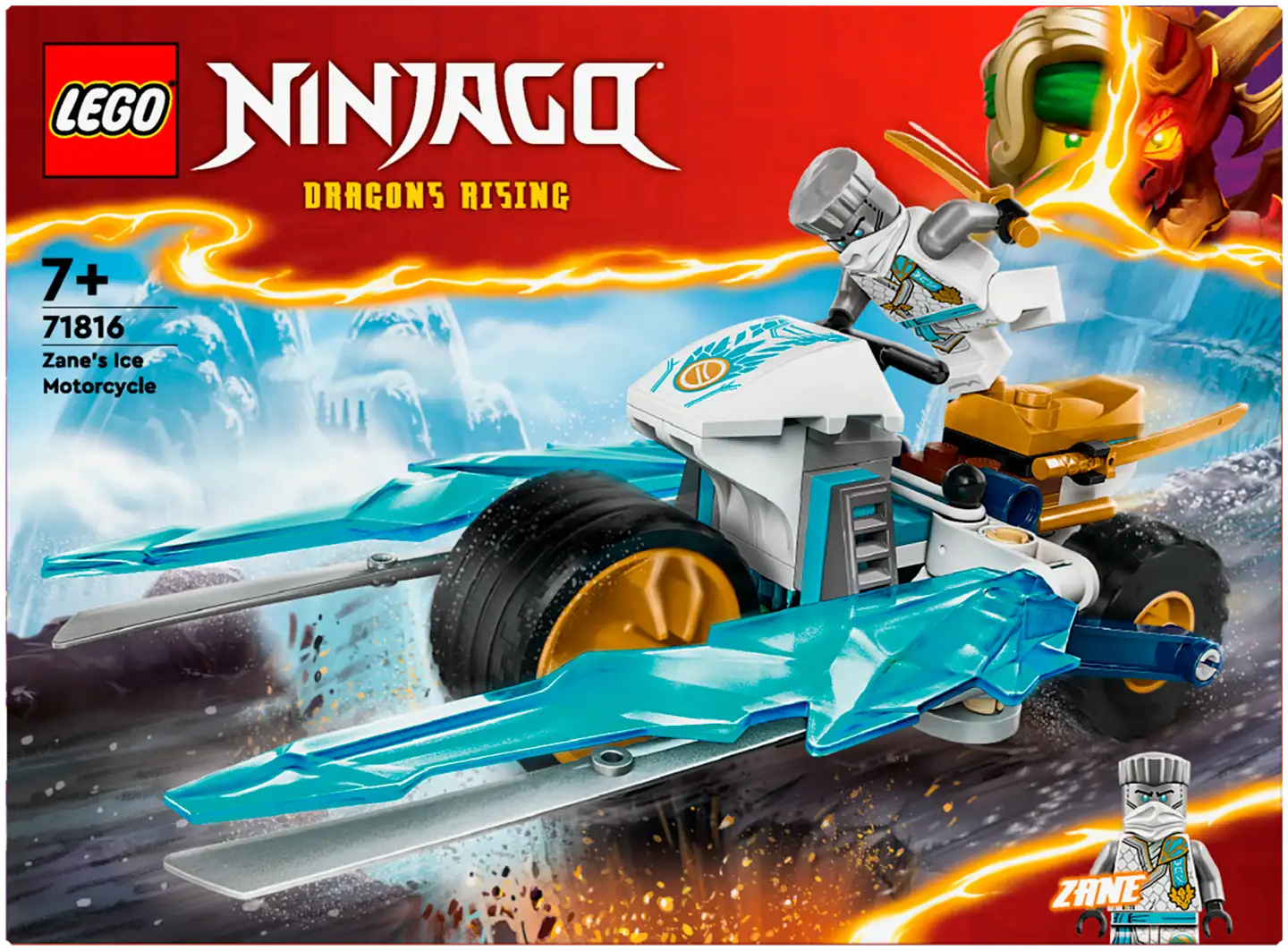 LEGO Ninjago 71816 Zanen jäämoottoripyörä - 4