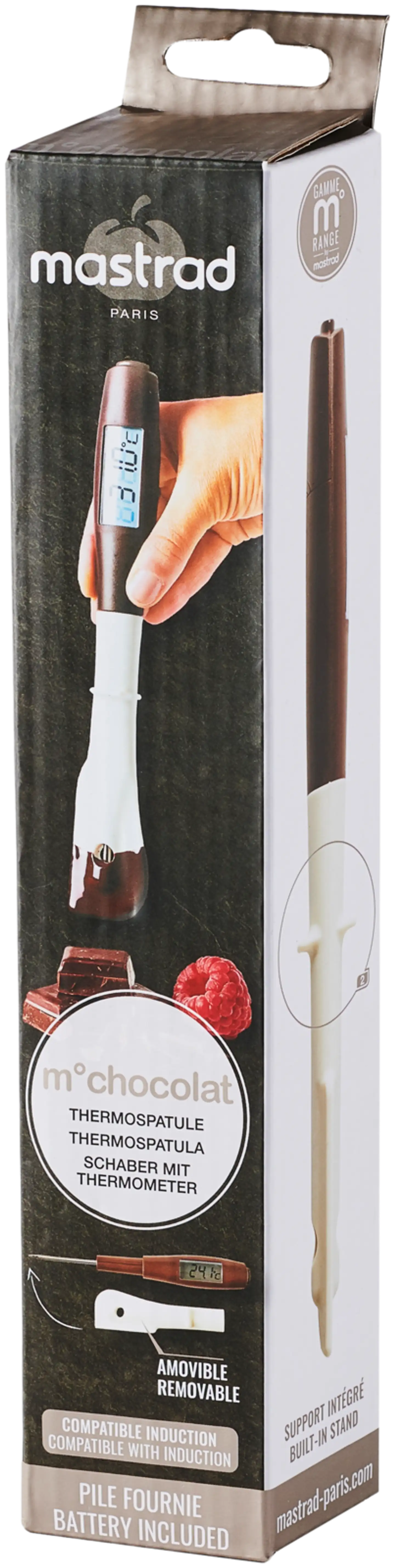 Mastrad suklaalämpömittari m°chocolate 2in1 - 4