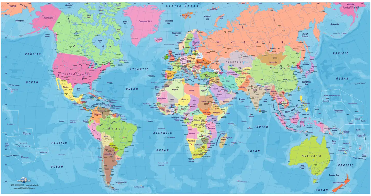 World kirjoitusalusta 60x40cm displayssa