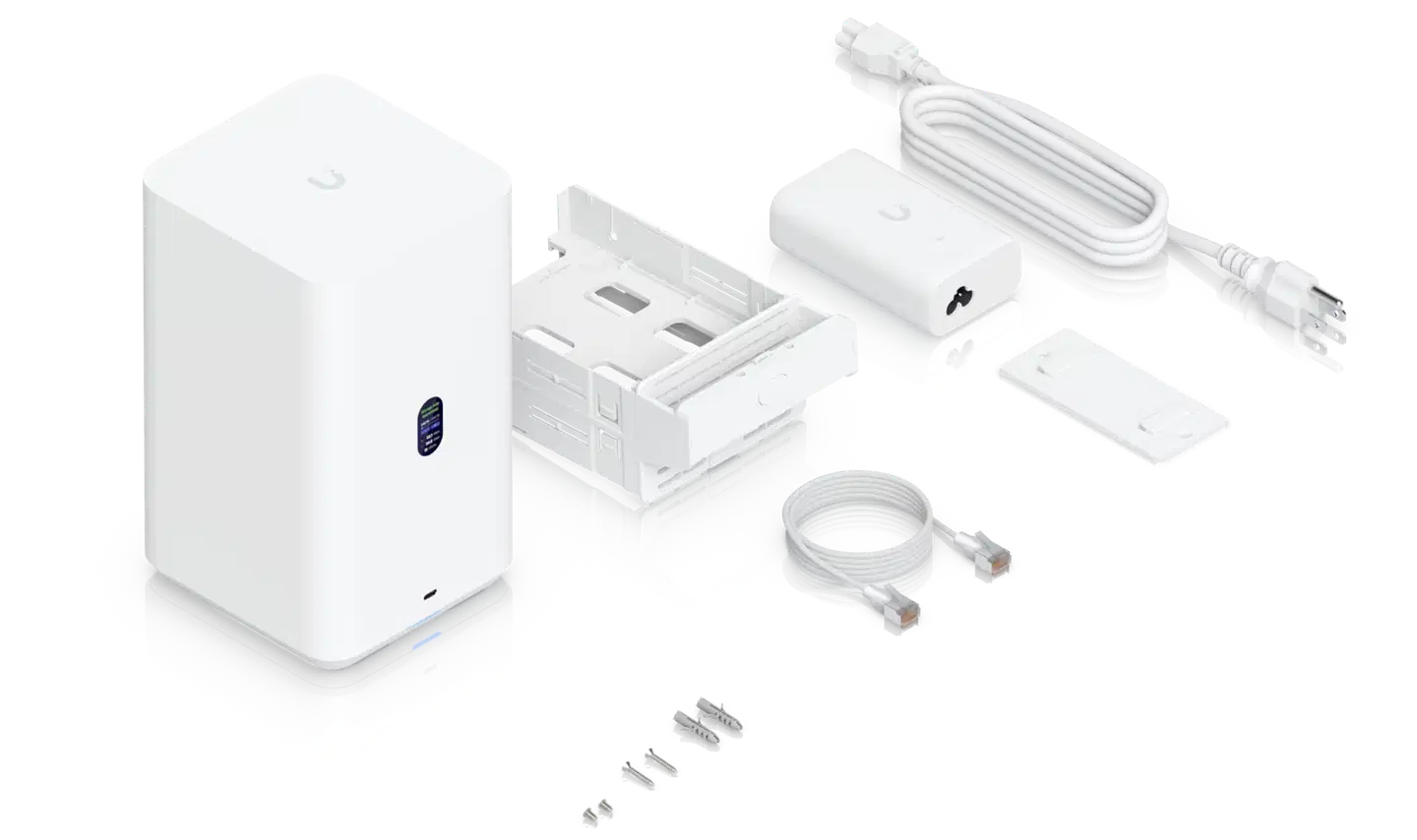 Ubiquiti 2-paikkainen verkkolevyasema 2.5 GbE -liitännällä UNAS-2-W valkoinen - 11