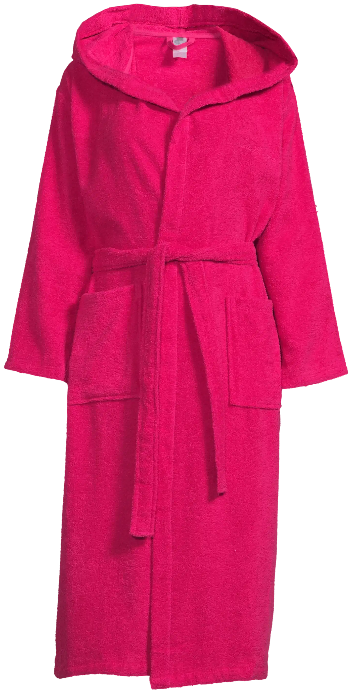 Actuelle naisten frotee-kylpytakki 215AW1924 - Fuksia - 2