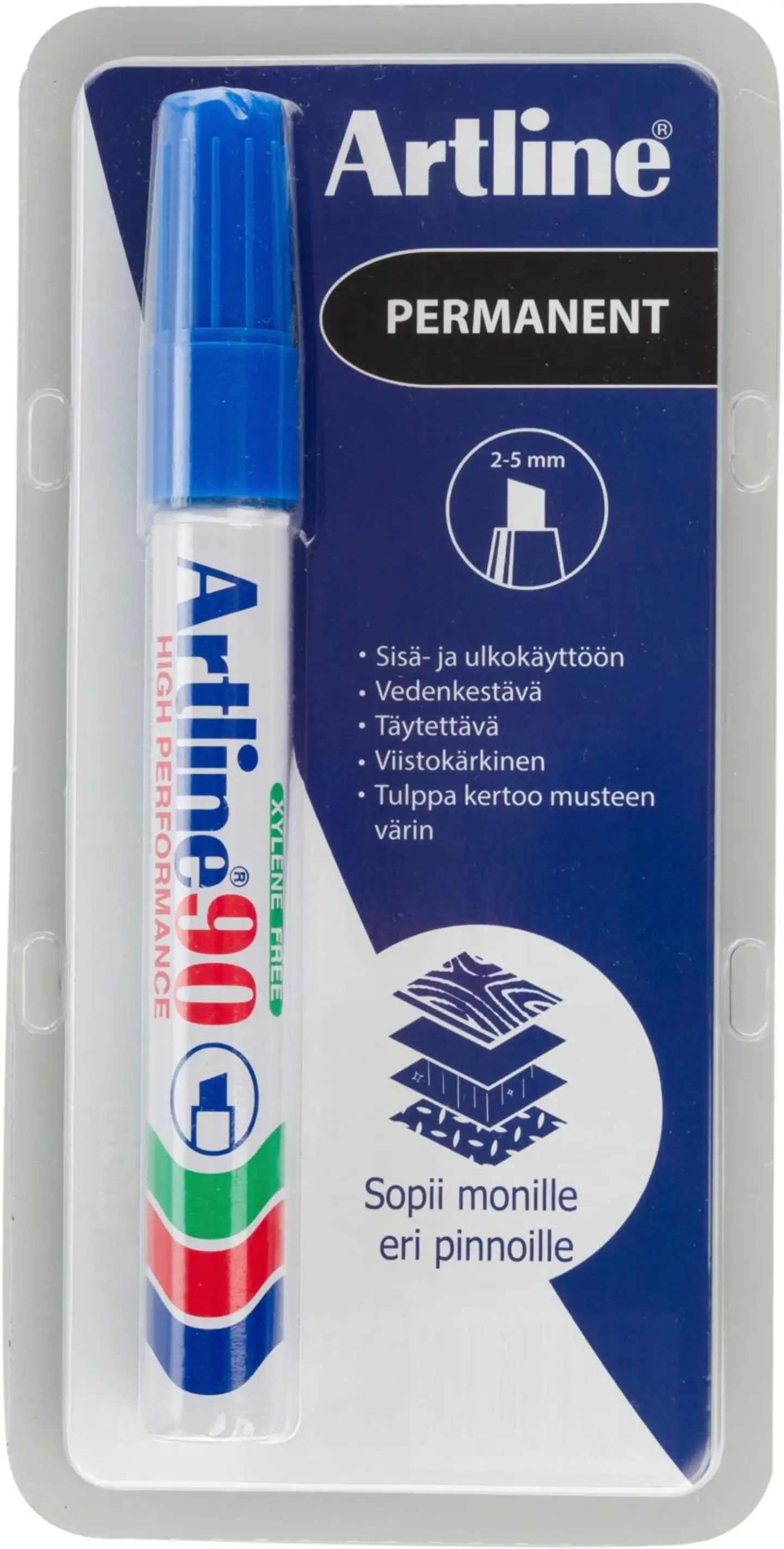 Artline huopakynä 90 4,5mm sininen