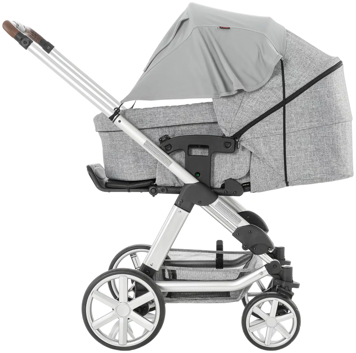 Reer aurinkosuoja lastenvaunuille, harmaa - 4