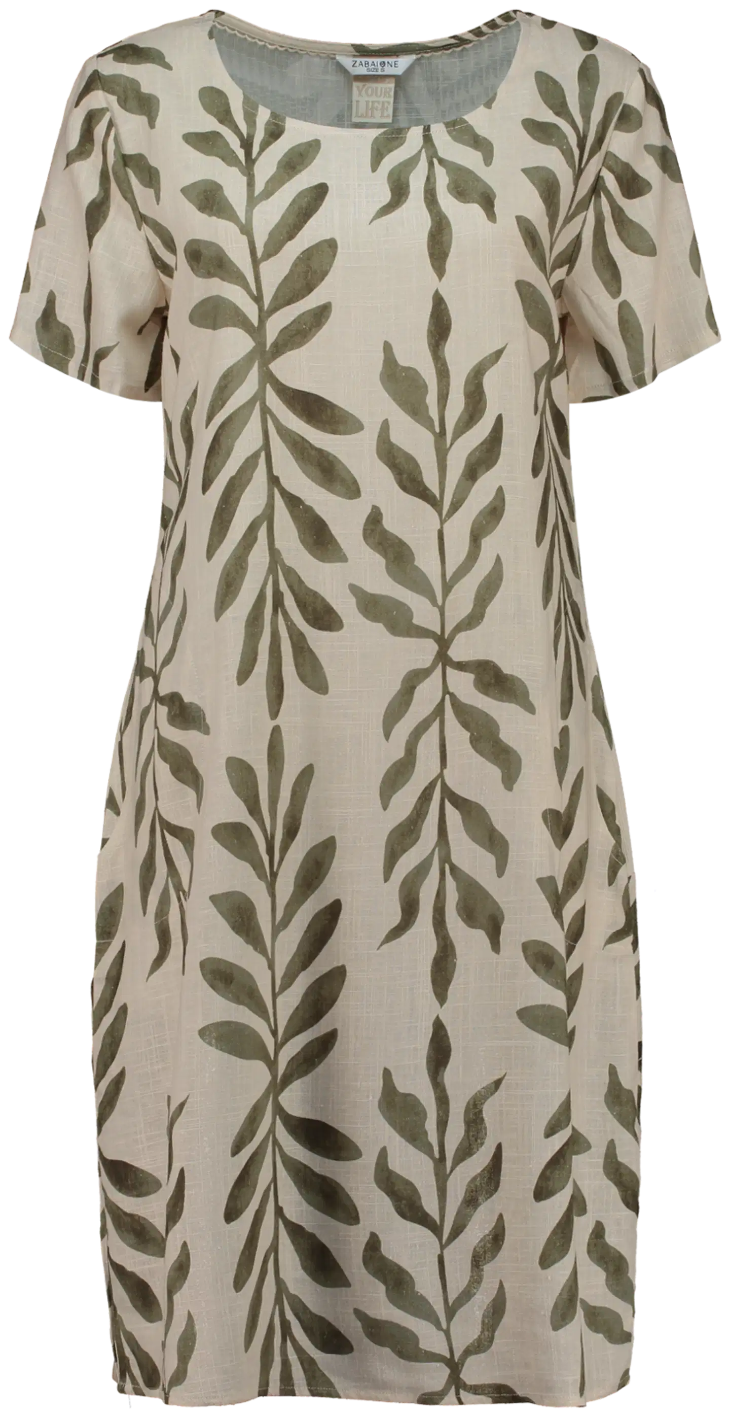 Zabaione naisten mekko Ta44ra - D2800 nature - 1