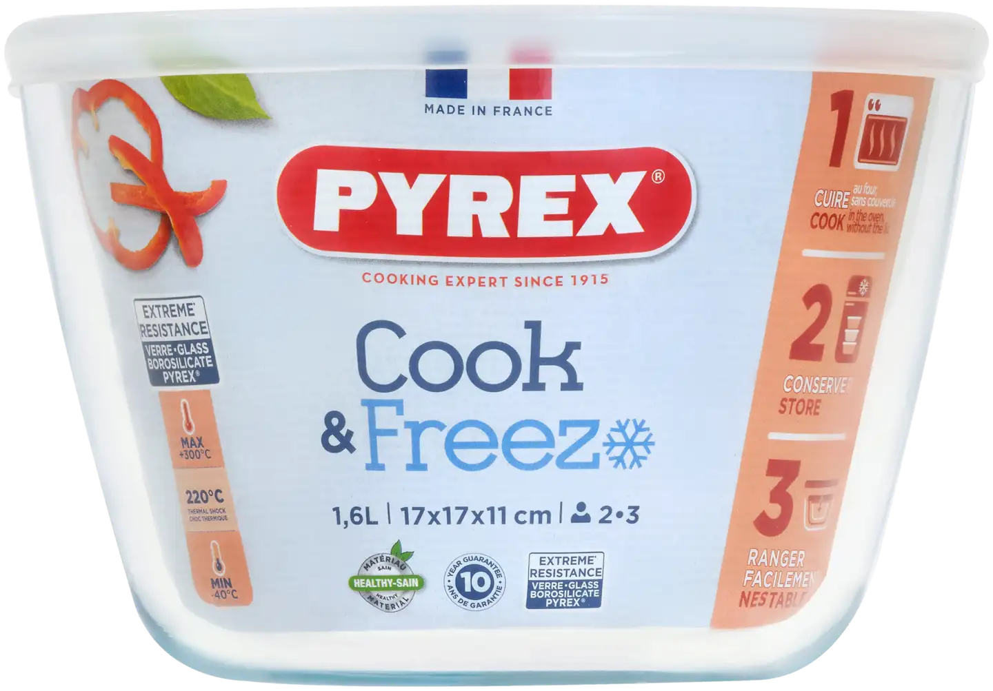 Pyrex vuoka 1,6 l Cook&Freeze - 2