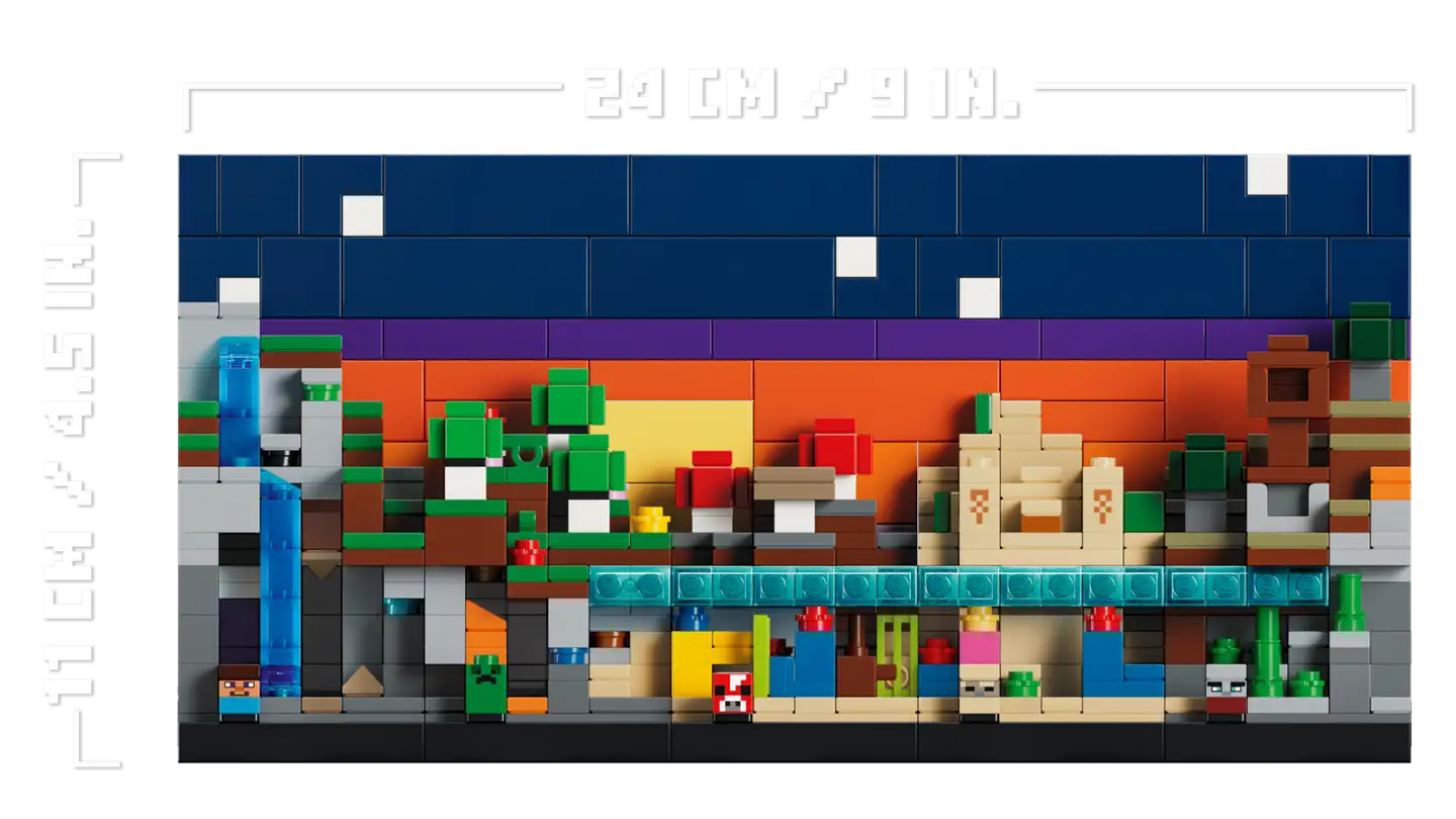 LEGO® Minecraft 21589 Minibiomit - 12