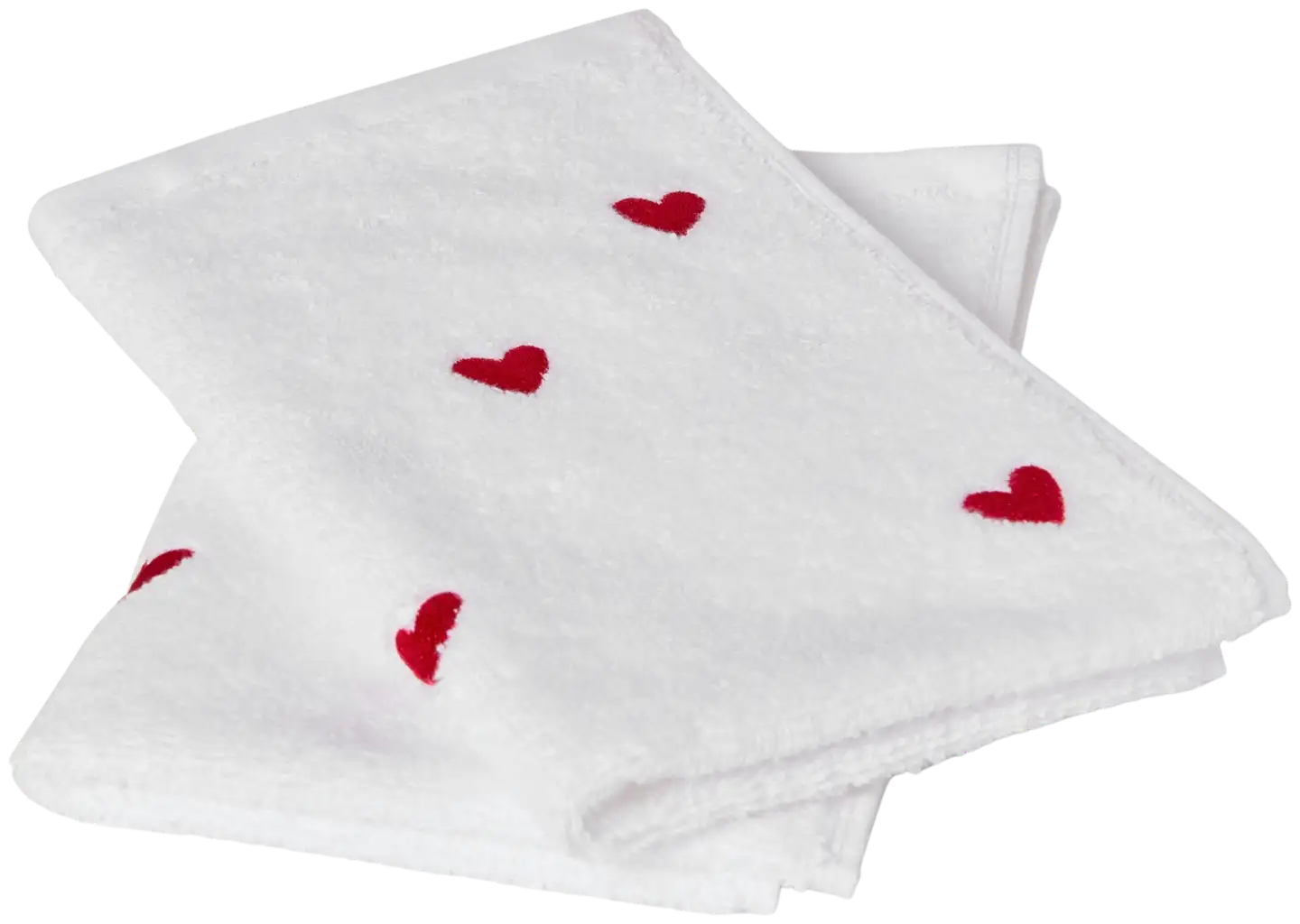 Åhléns Home käsipyyhe Valentines 30x50 cm 2 kpl - 2