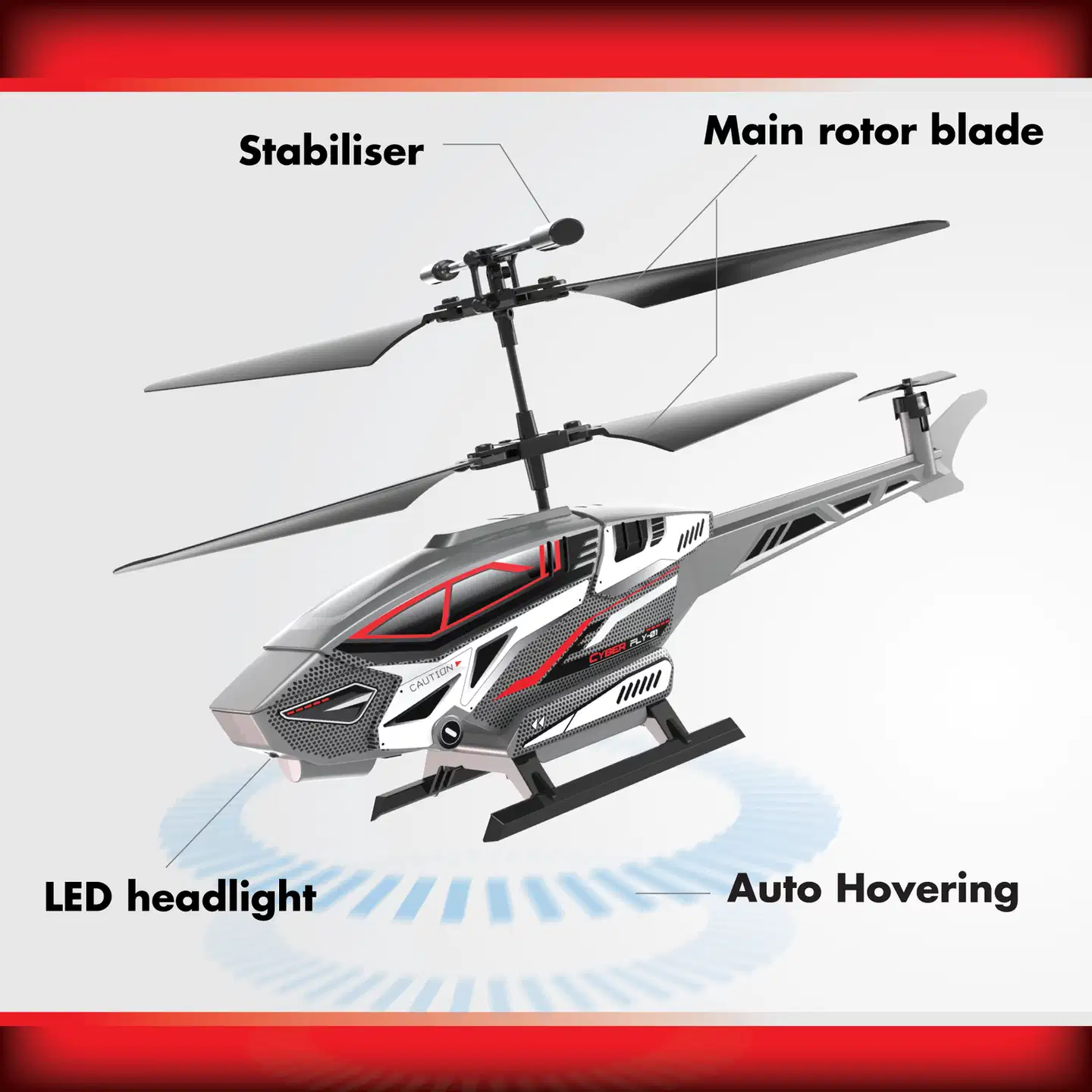 Silverlit radio-ohjattava helikopteri Sky Hover II - 13
