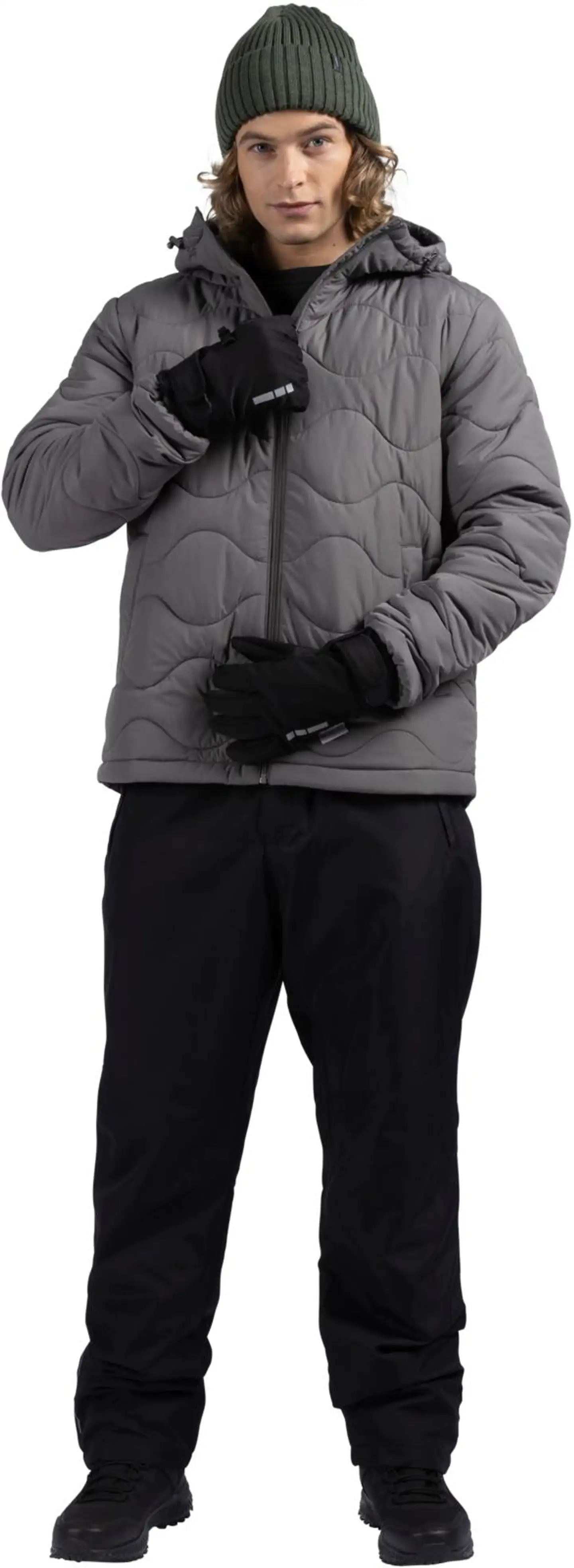 House miesten kevytvanuhousut 204H402508 - BLACK - 6