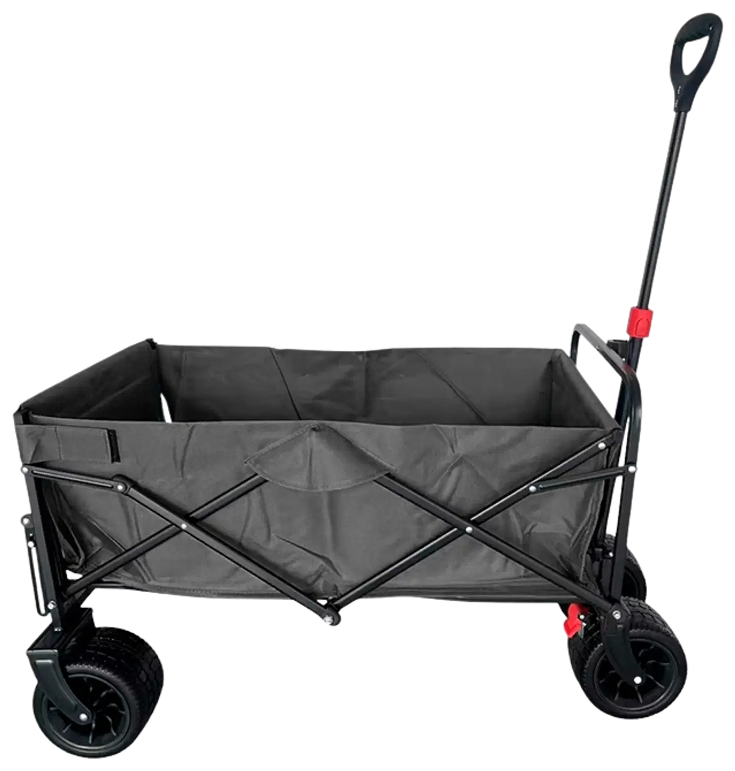 Fornorth puutarhakärry 115x61x105cm 100kg, musta - 2