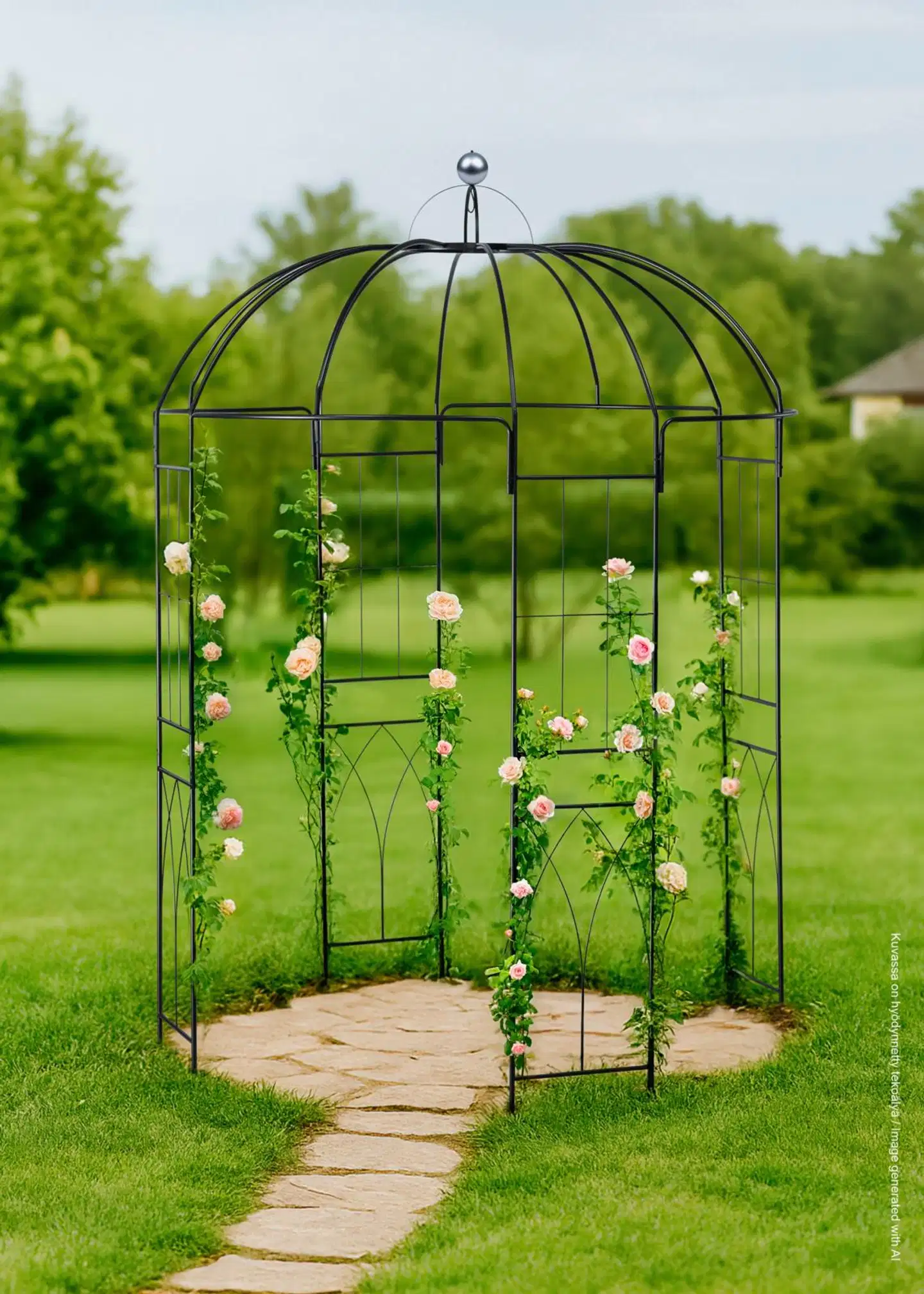 4Living Pergola metallinen 211 cm - 2