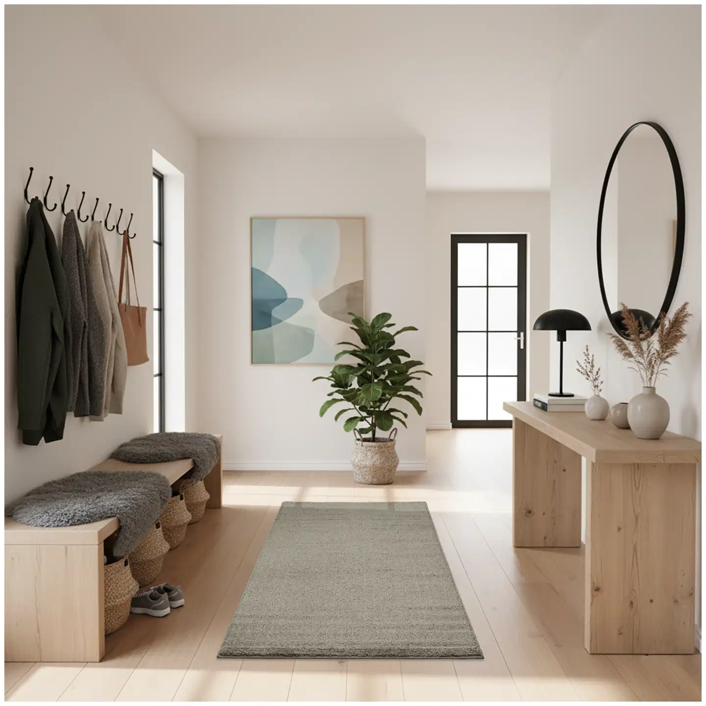 House nukkamatto Puffy 80x200 cm vaaleanharmaa - 4