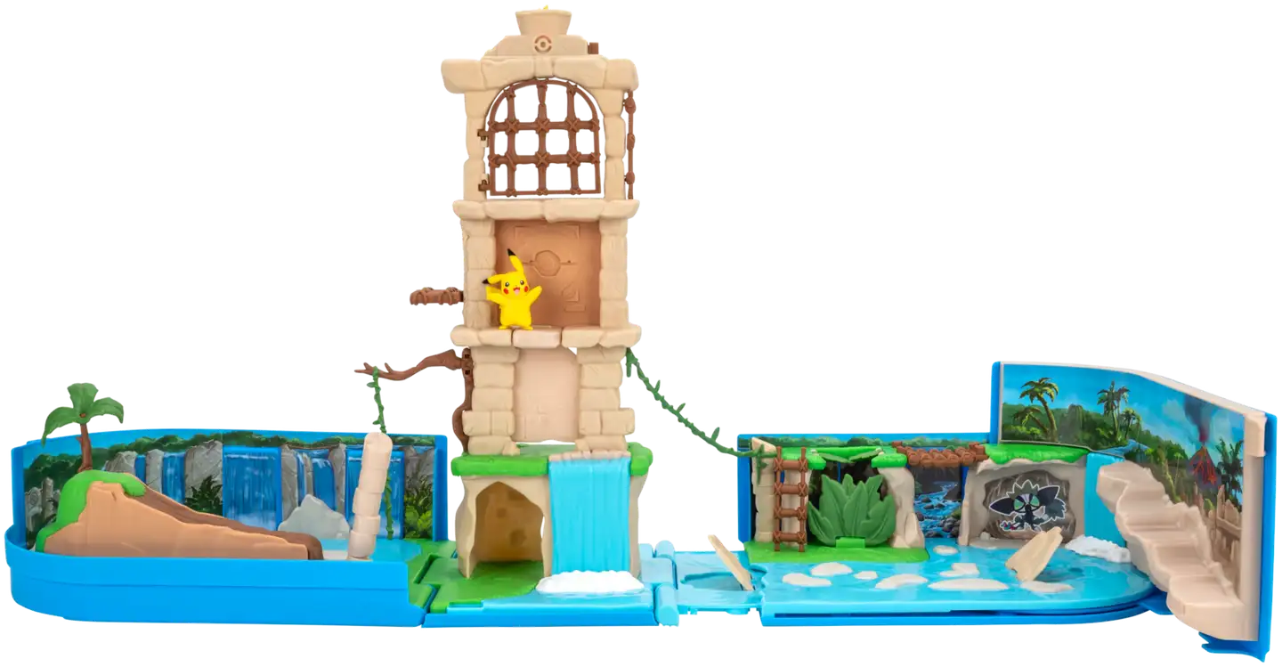 Pokemon Carry Case Battle Ruins Playset - 3