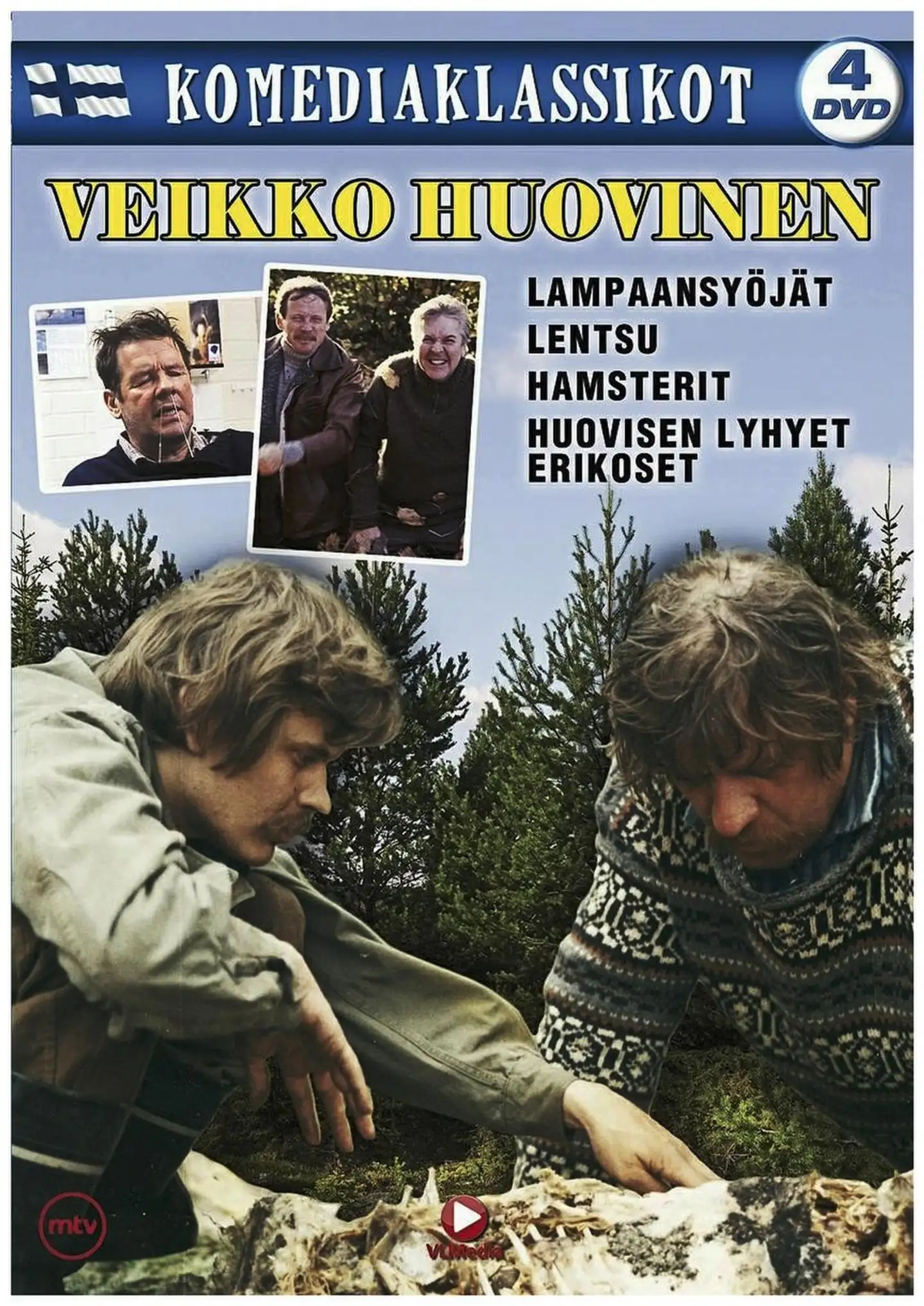 Komediaklassikot - Veikko Huovinen 4DVD