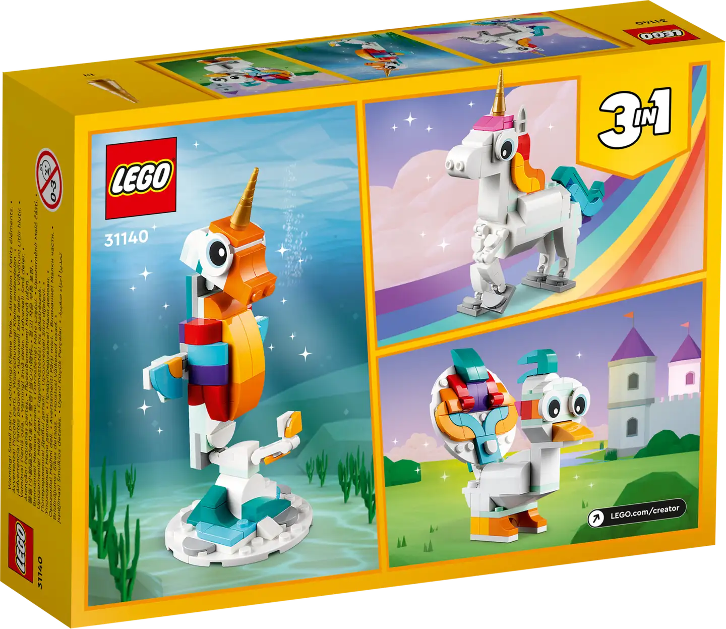 LEGO® Creator 31140 Tarujen yksisarvinen - 3