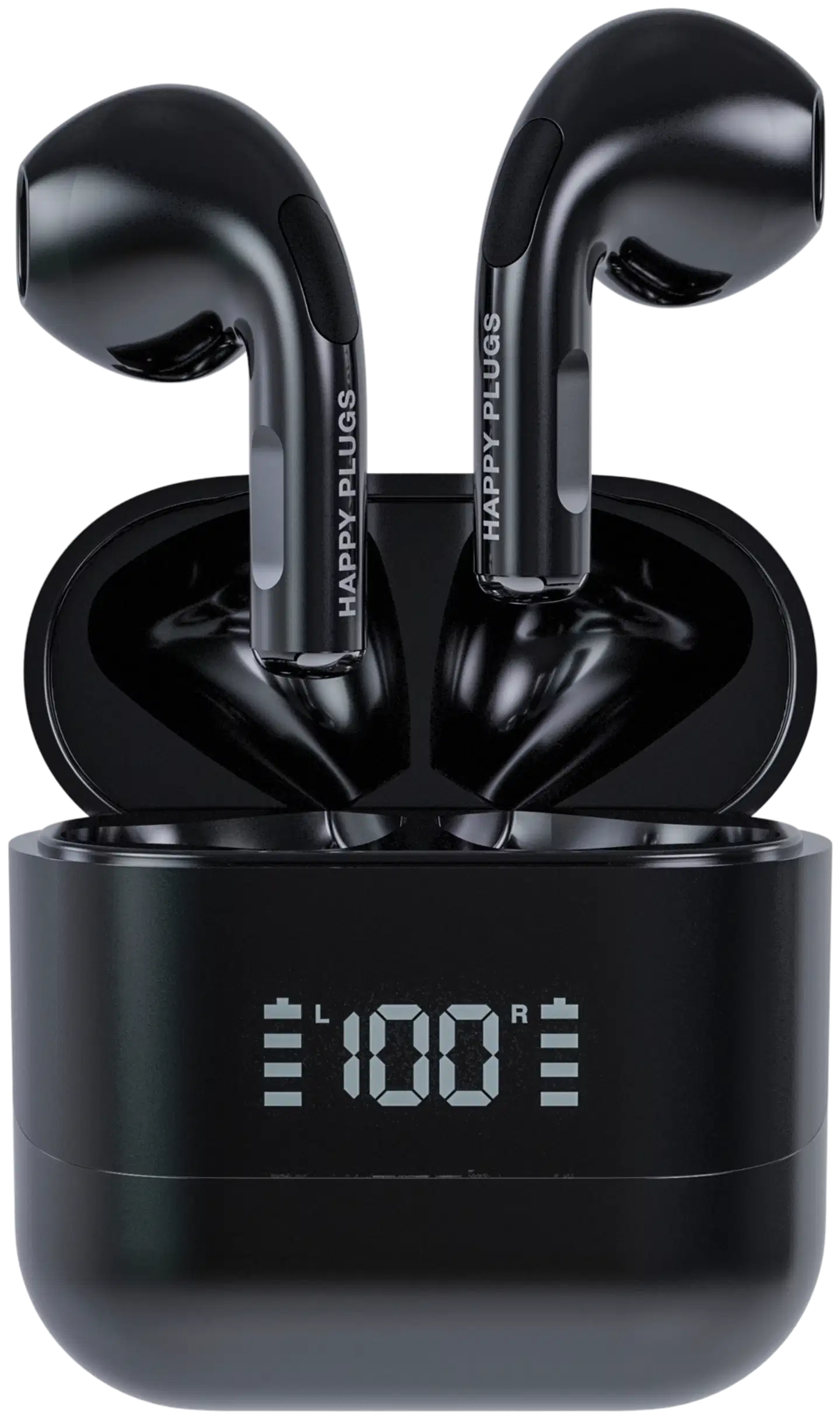 Happy Plugs langattomat nappikuulokkeet Joy 2, musta - 1