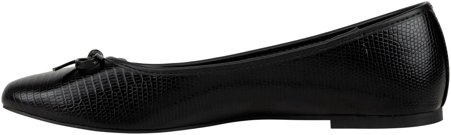 TEX naisten ballerinat I981000 - BLACK 1 - 4