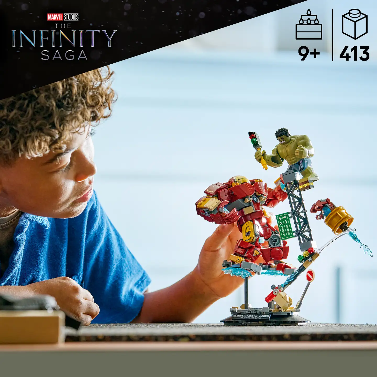 LEGO® Super Heroes Marvel 76343 Eeppinen taistelu: Hulkbuster vastaan Hulk - 5