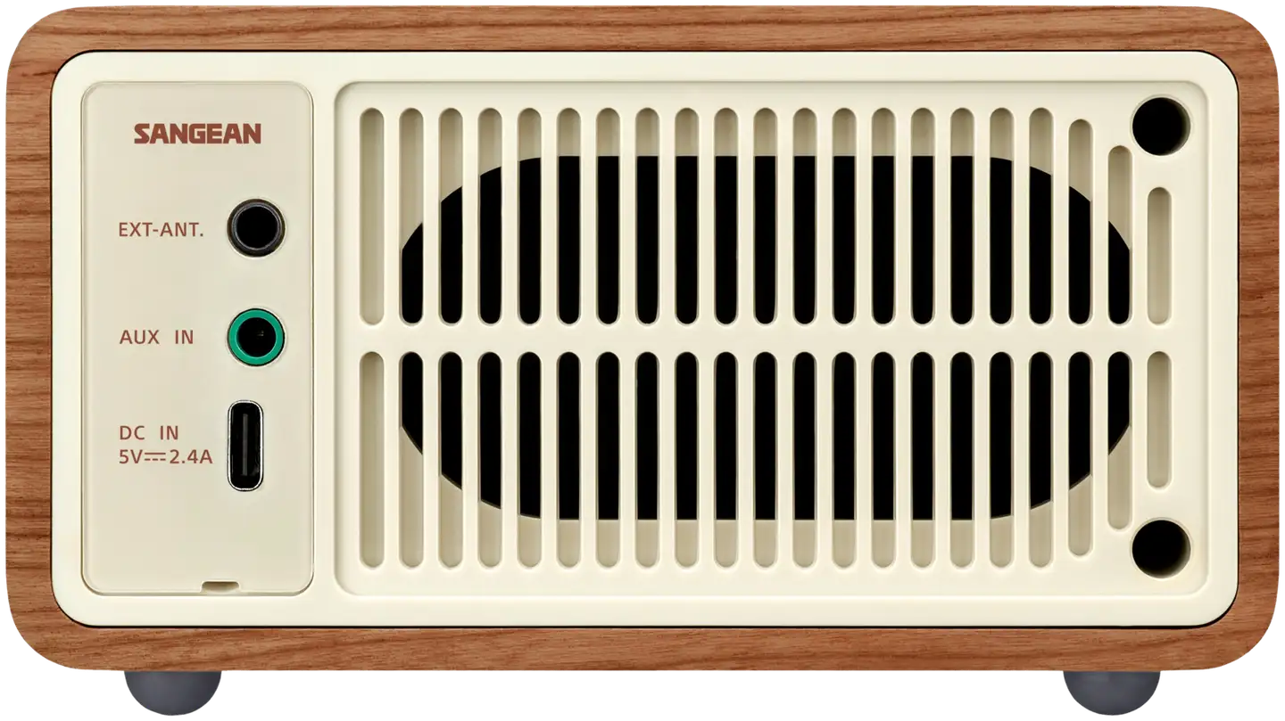 Sangean WR-7 Plus Bluetooth pöytäradio, kirsikka - 3
