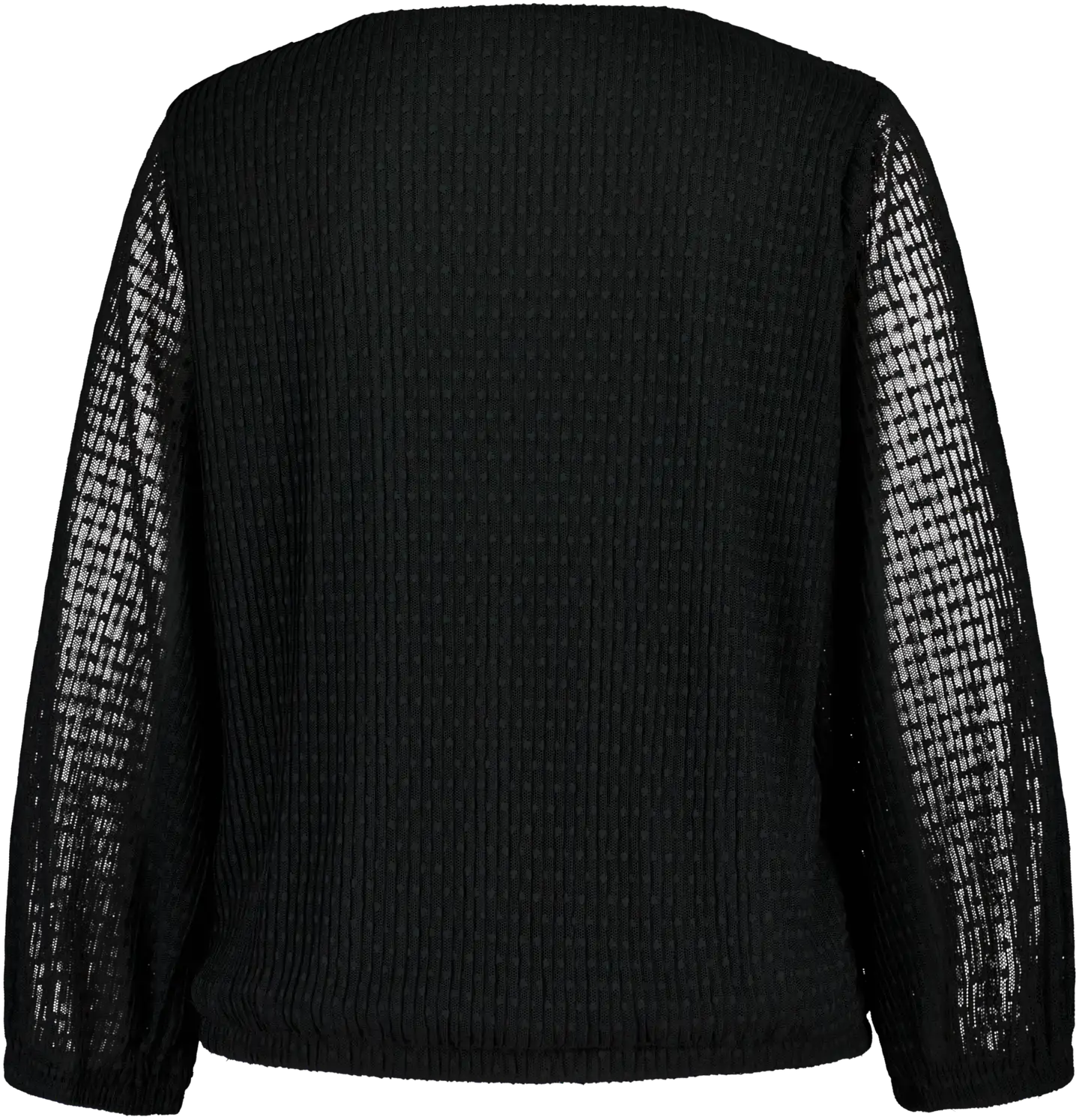 House naisten mesh-pusero 213HP40550, D-mitoitus - BLACK - 2