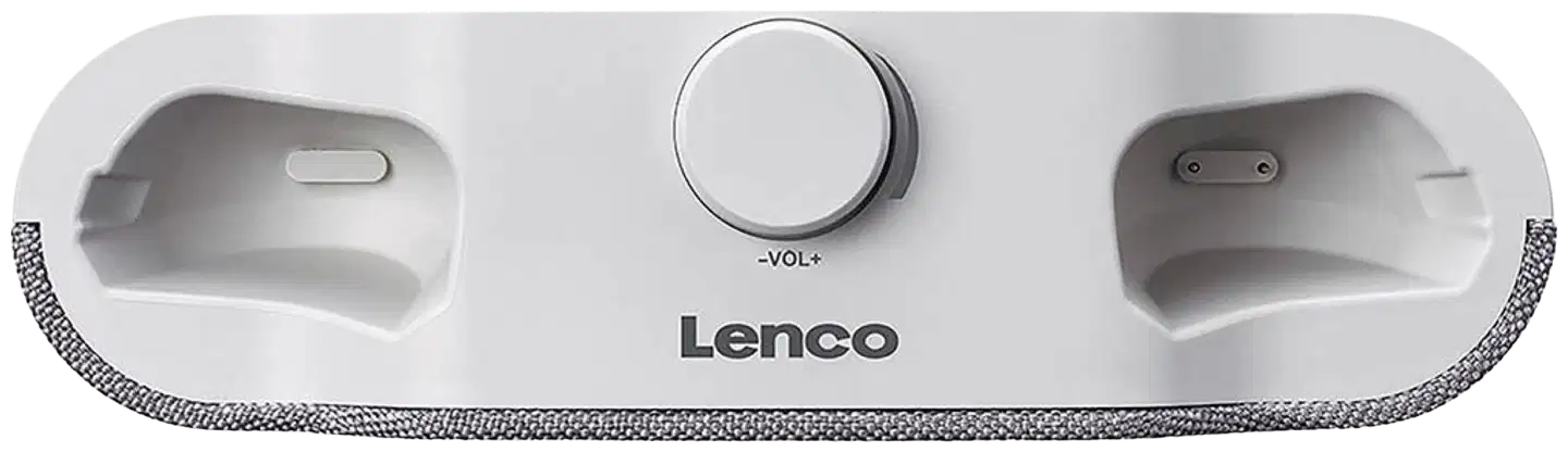 Lenco WTVN-110 kaulakaiutin televisiolle lataustelakalla harmaa - 4