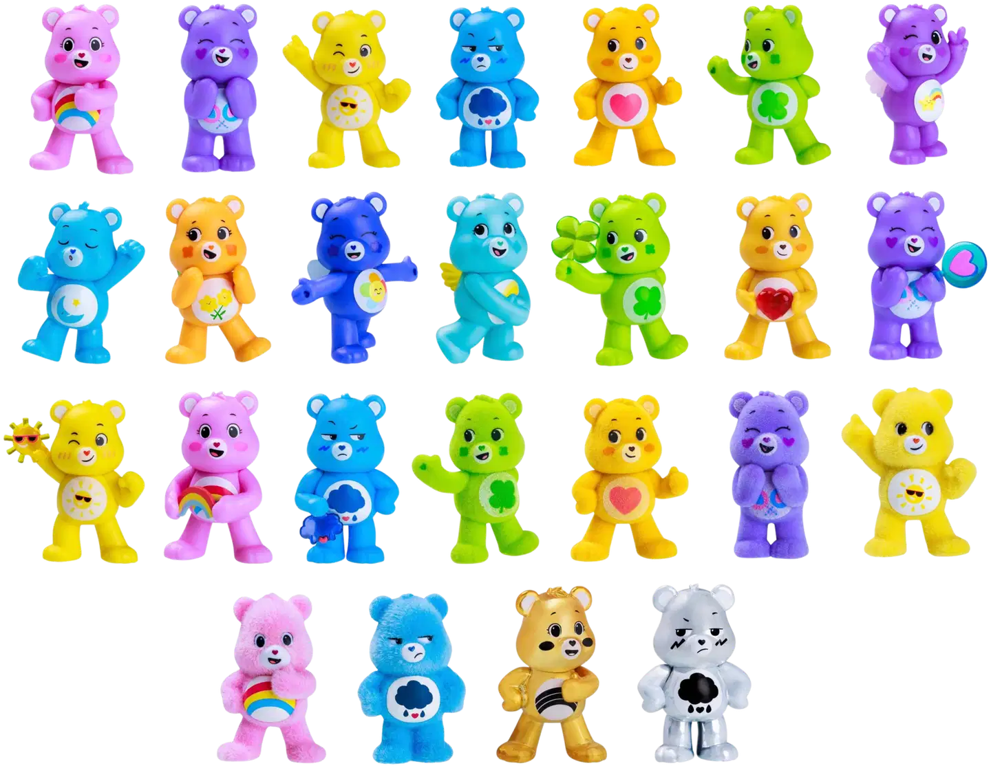 Halinallet 5 cm minihahmo 1 kpl - 1