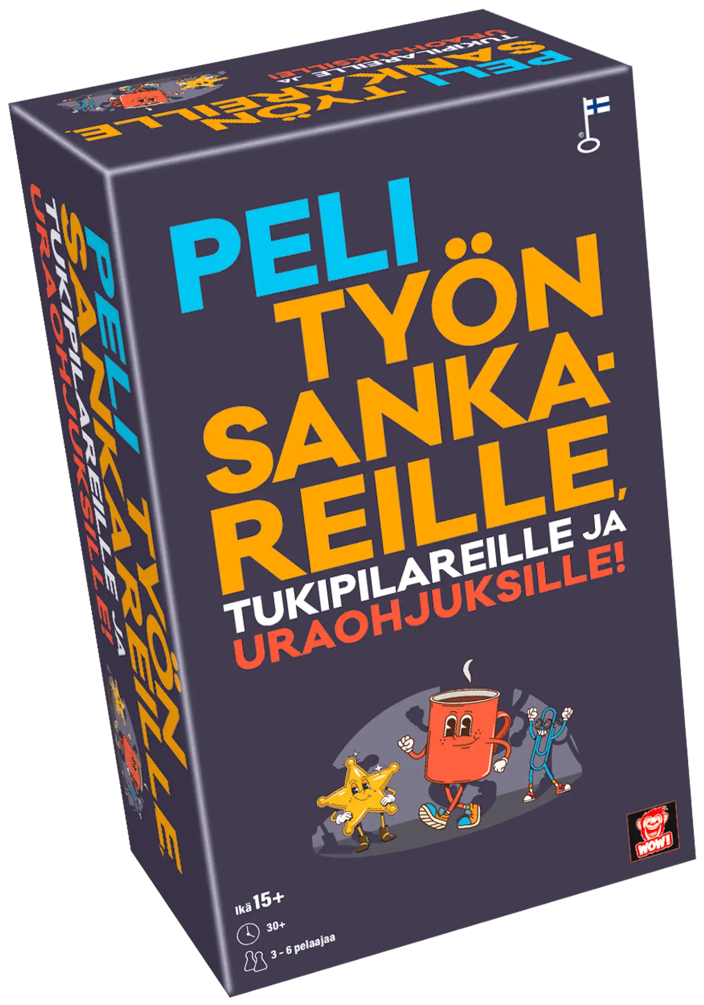 WOW! lautapeli Peli työn sankareille, tukipilareille ja uraohjuksille! - 1