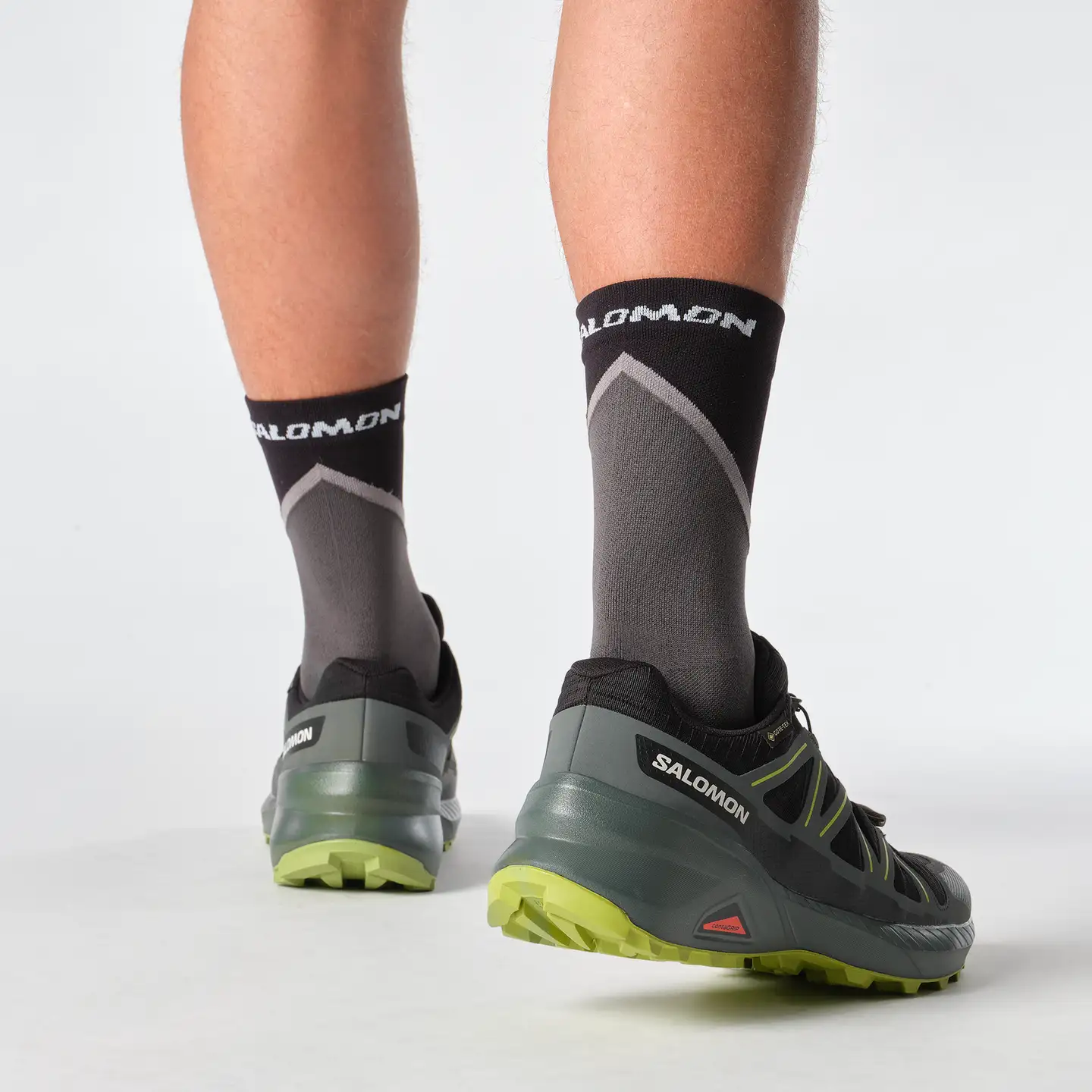 Salomon miesten maastojuoksukengät Speedcross Peak GTX - black/urban chic/dark - 7