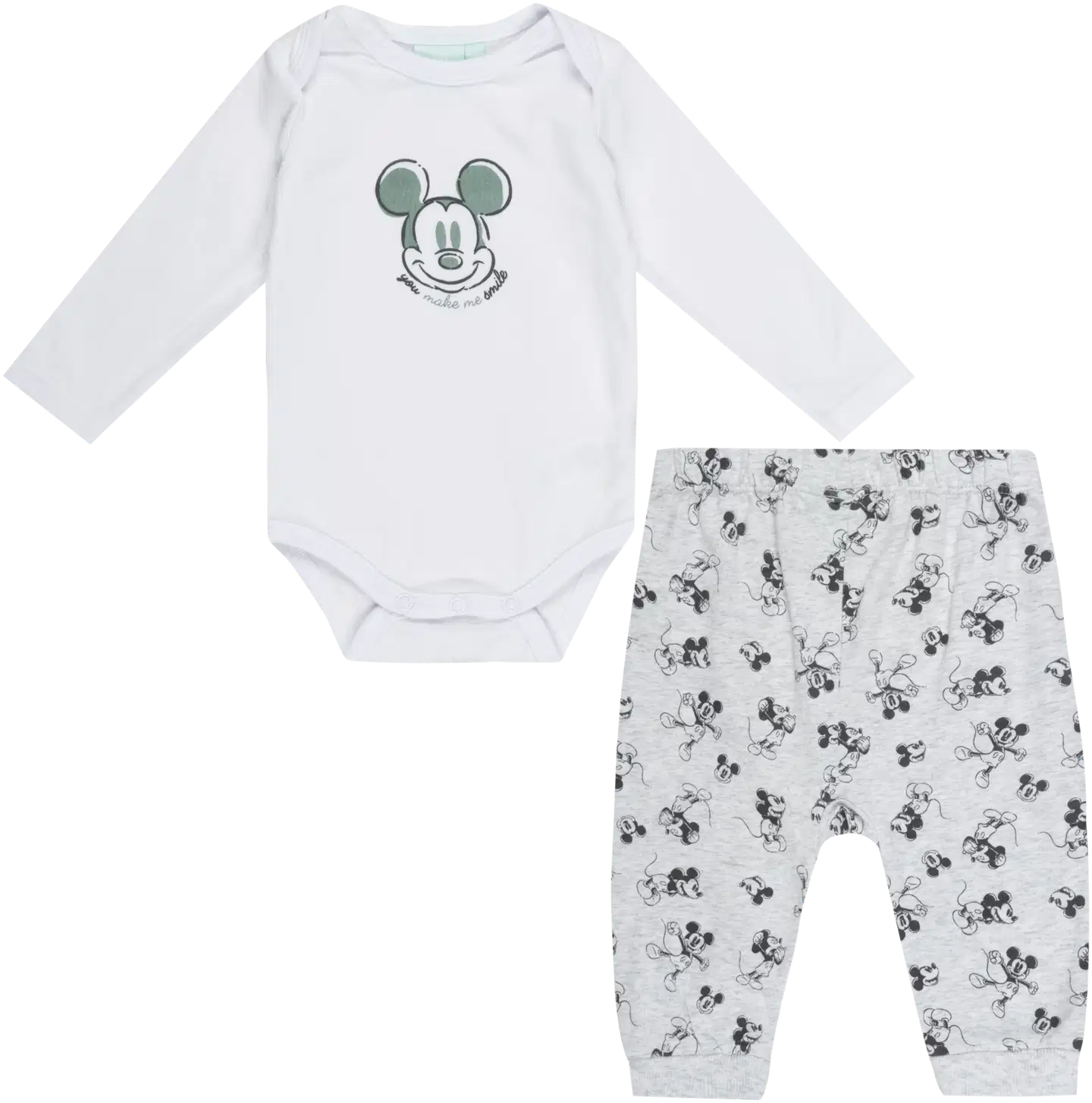 Disney vauvojen setti 2 osaa I991411 - GREY CHINE LIGHT - 1