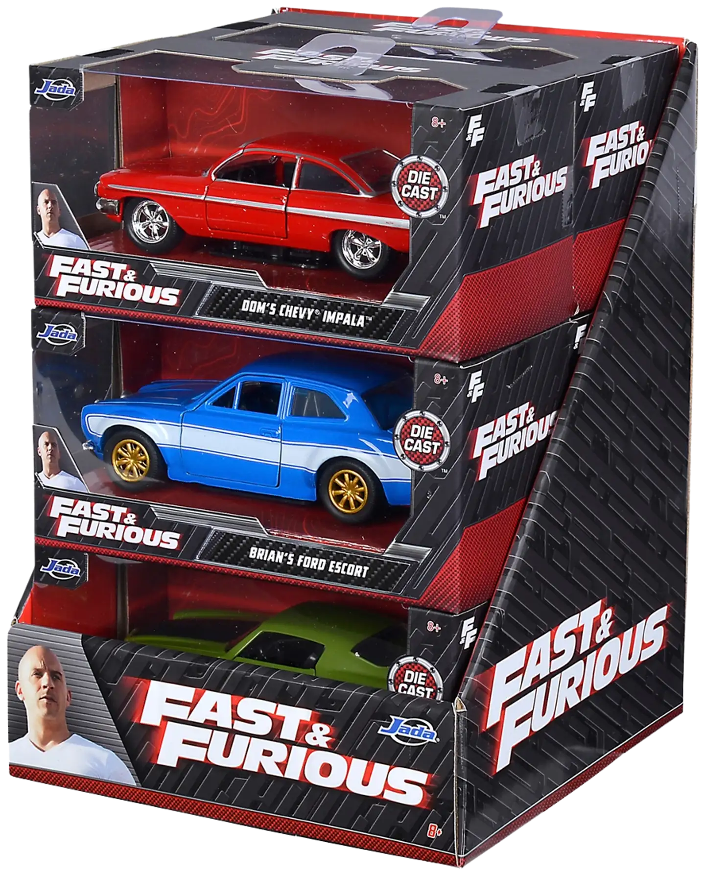 Jada Fast & Furious Display 1:32