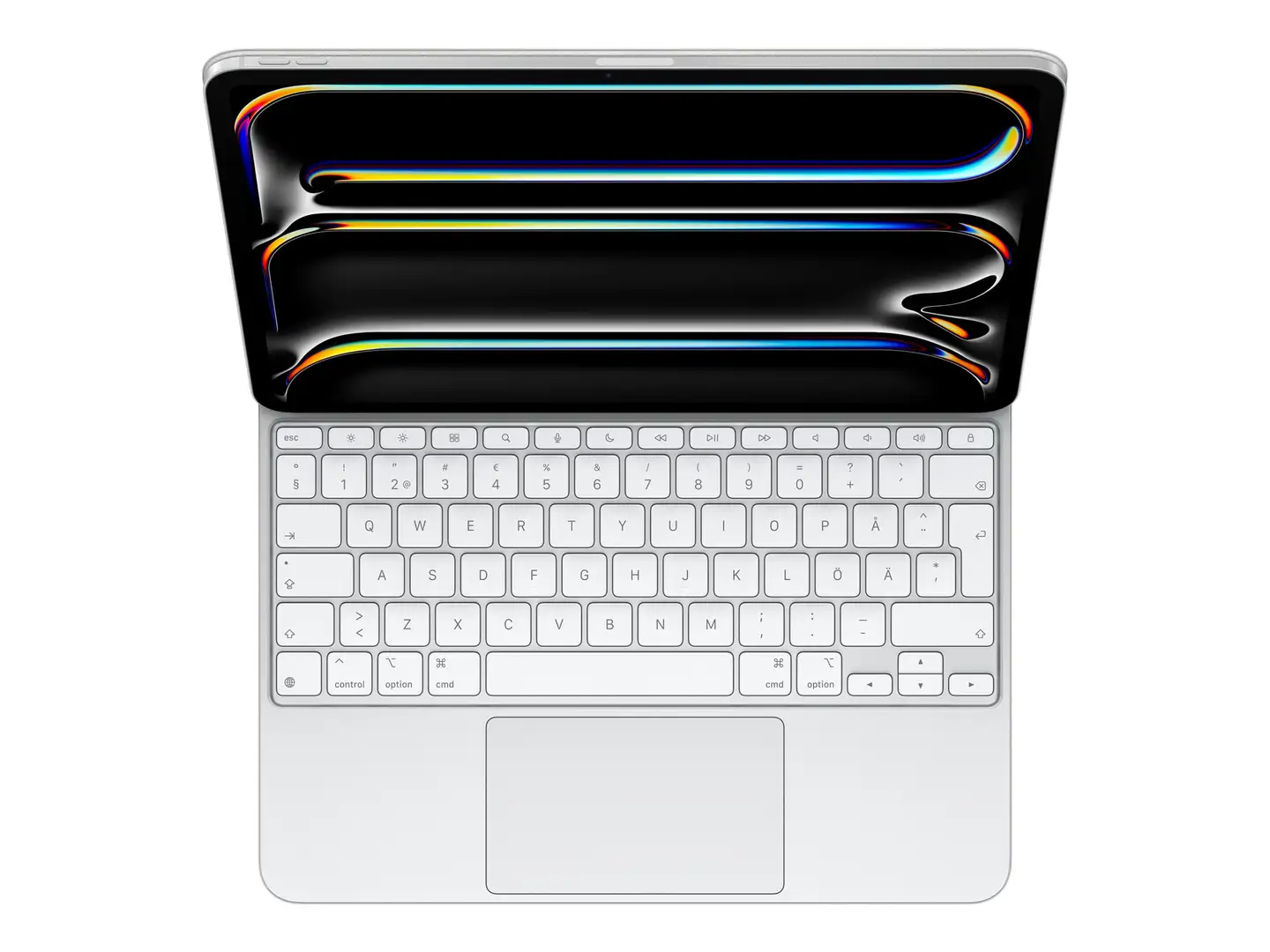 Apple Magic Keyboard for iPad Pro 13inch M4 Swedish valkoinen (2024) - 2