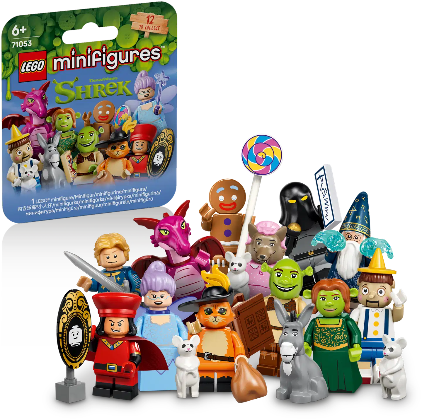 LEGO Minifigures 71053 Shrek-setti - 1