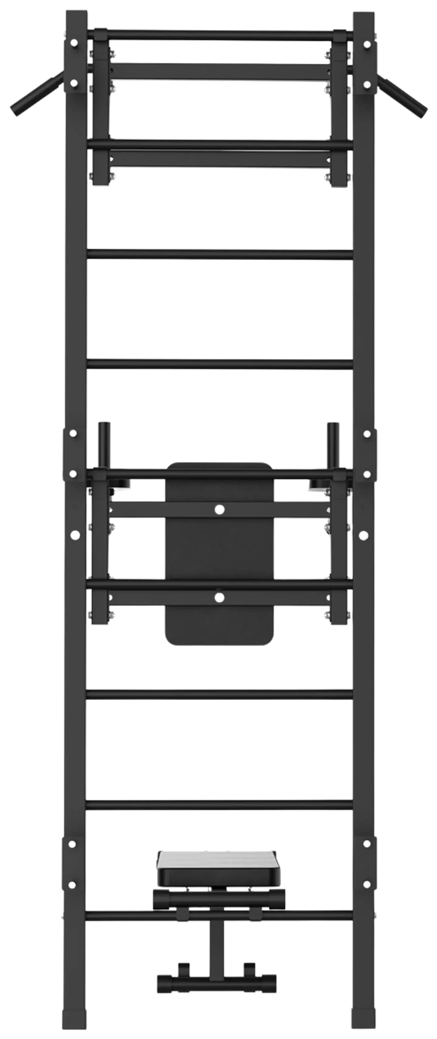 React Puolapuut/kuntotorni Metallinen Musta - 6
