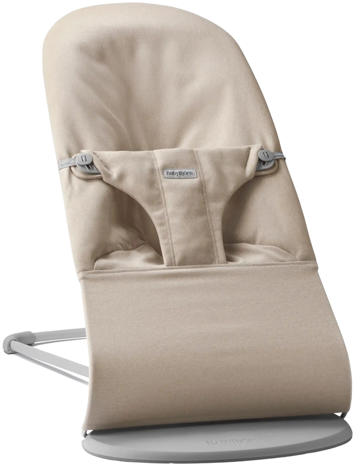 BabyBjörn sitteri bliss - kudottu mélange, vaalea beige - 1