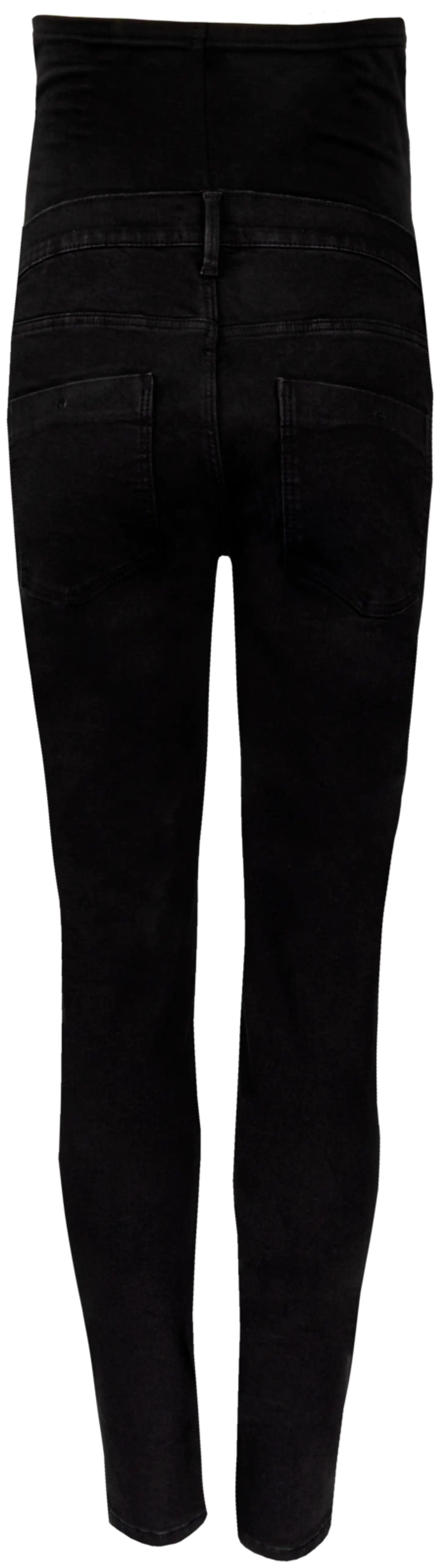 TEX naisten äitiysfarkut Slim fit I925504 - BLACK 1 - 3