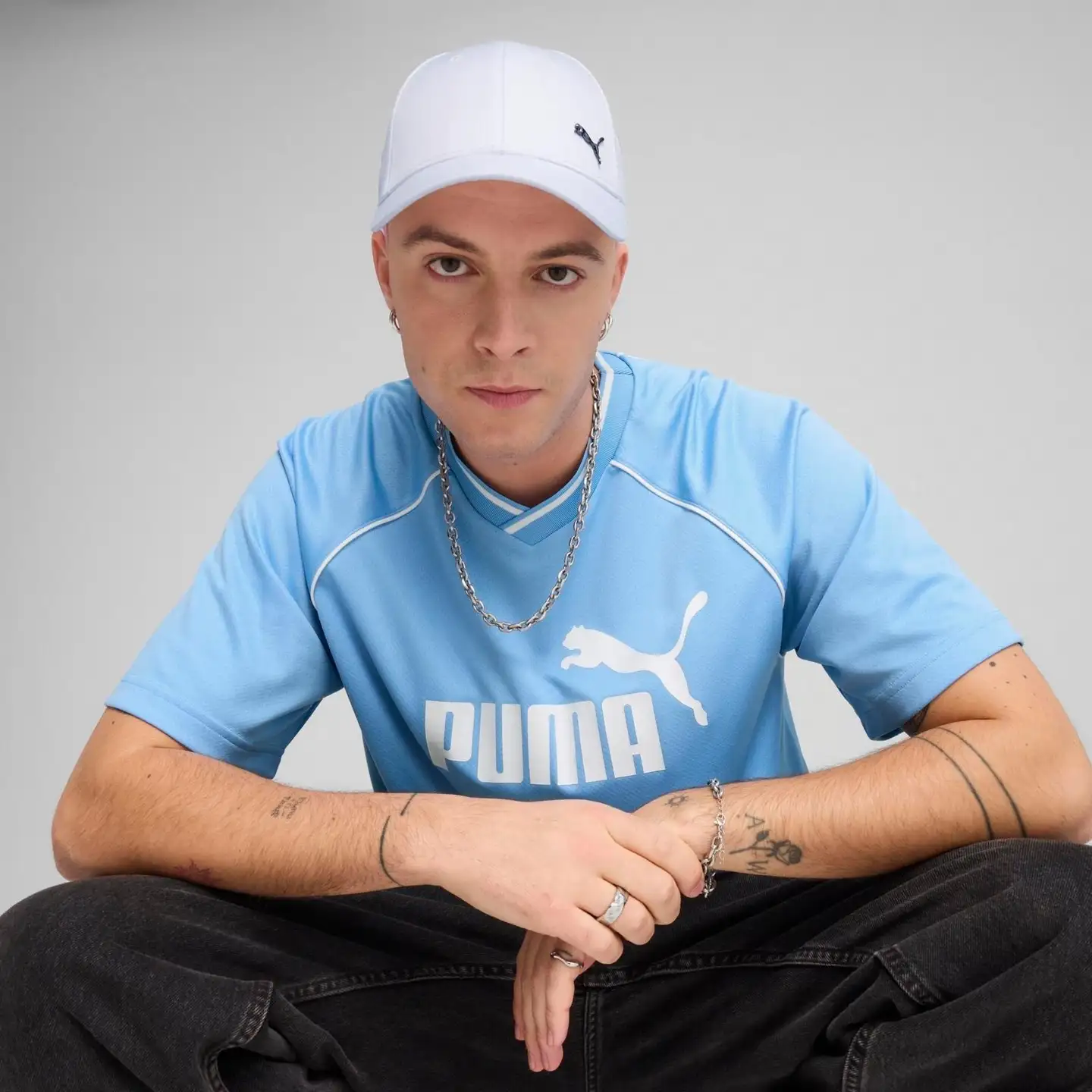 Puma unisex lippis ESS Metal PUMA Cat BB valkoinen - 3