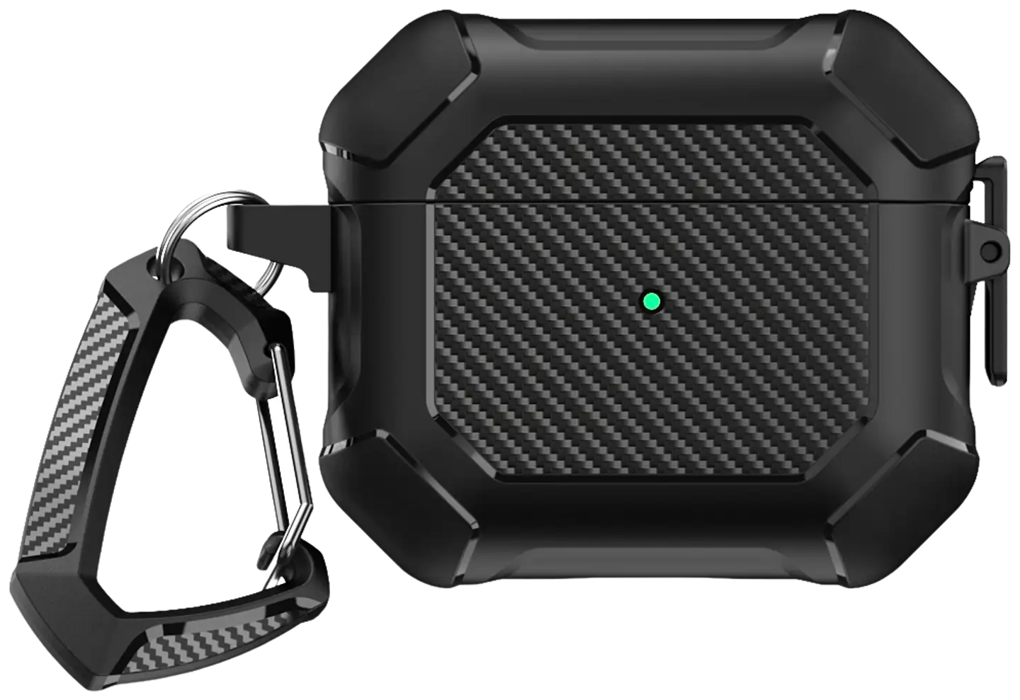 Wave Rugged Suojakotelo, Apple AirPods (3. sukupolvi), Musta - 2