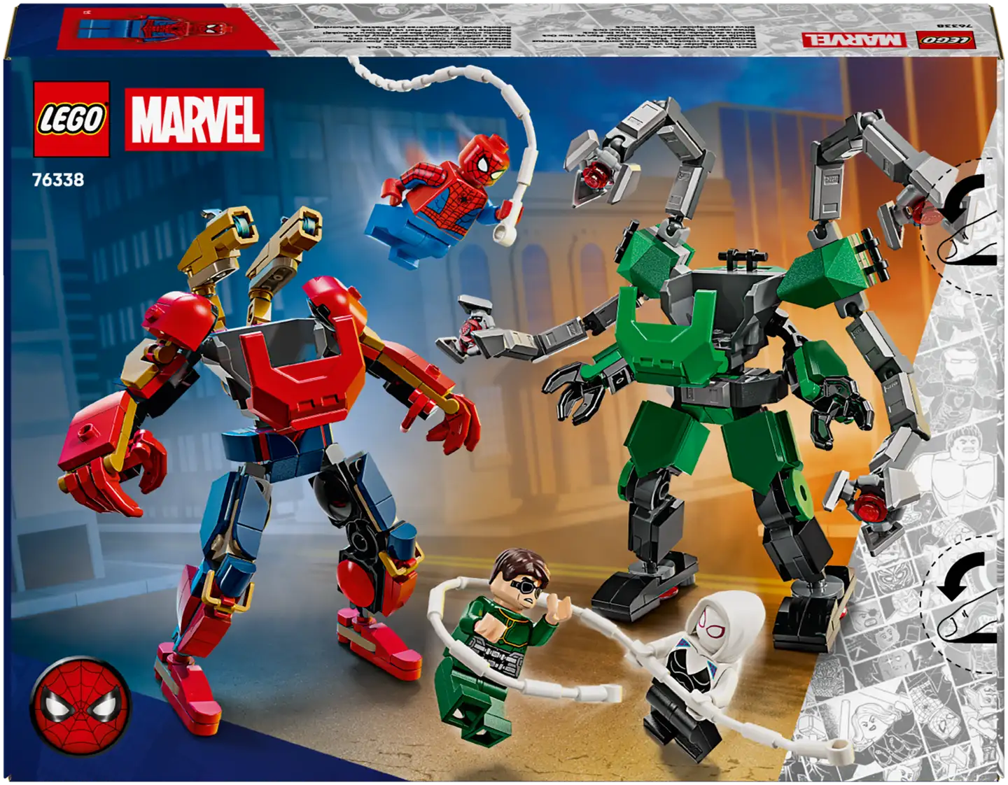LEGO® Super Heroes Marvel 76338 Robottien taistelu: Spider-Man vastaan Tohtori Mustekala - 5