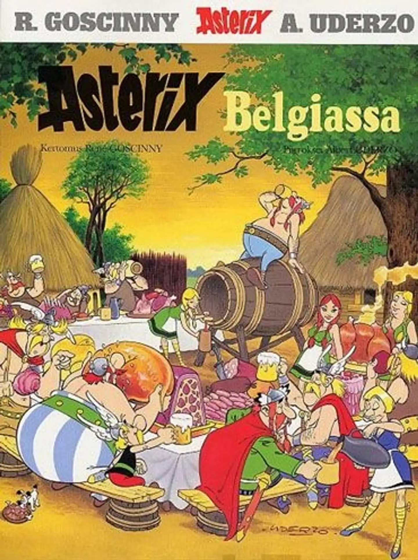 Goscinny, Asterix 24: Asterix Belgiassa