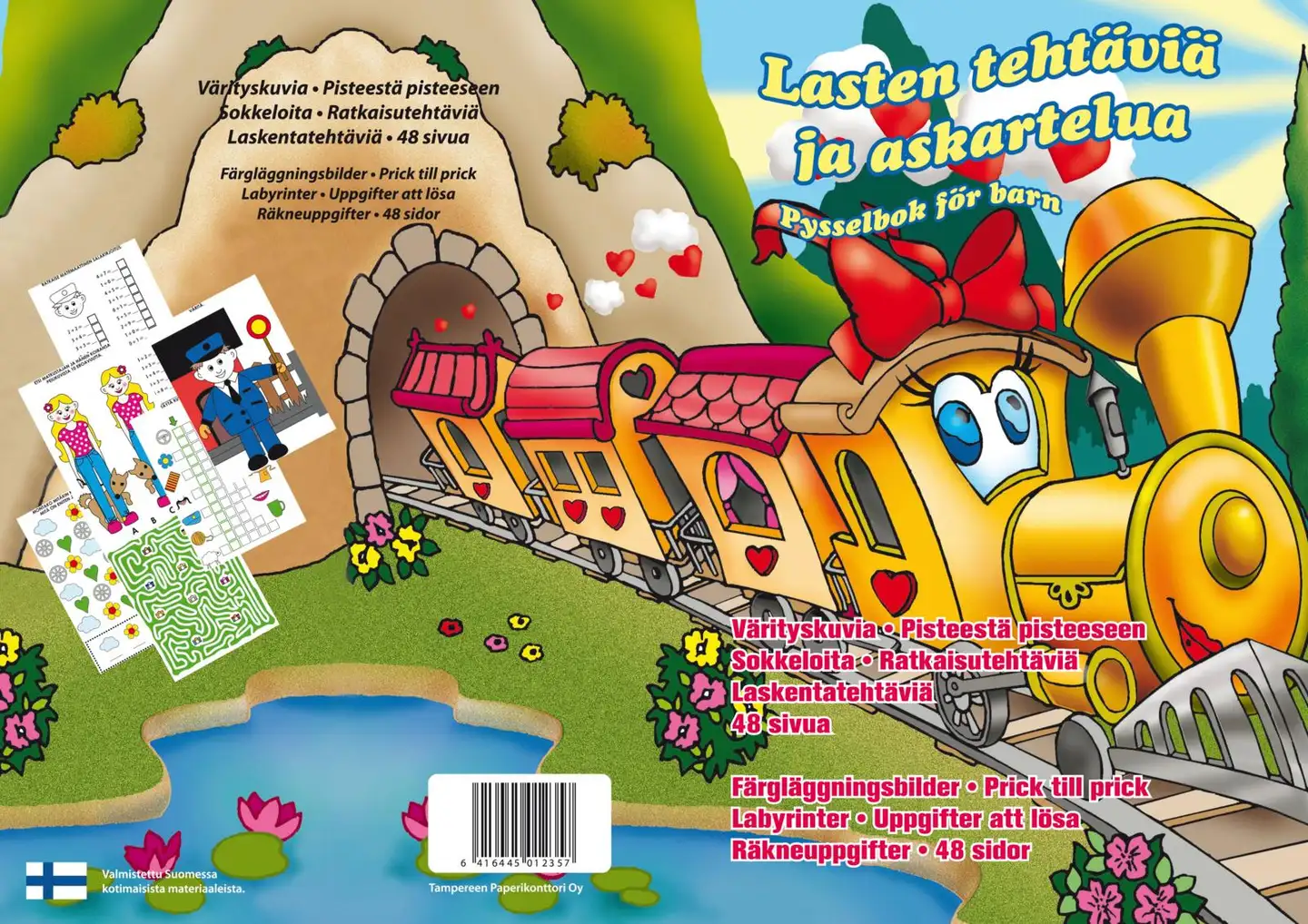 Lasten tehtäviä ja askartelua -kirja - 6