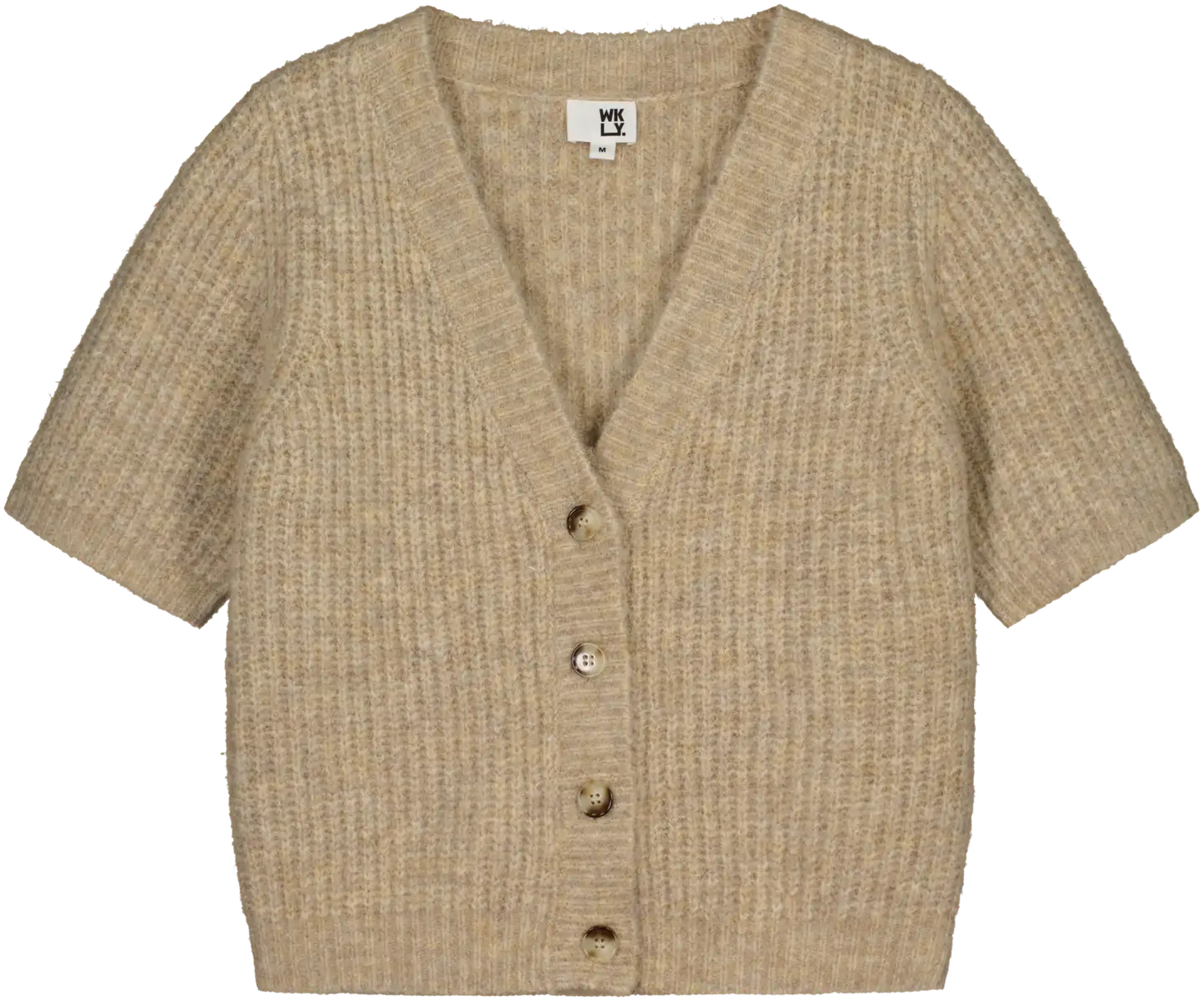 WKLY. naisten neuletakki 213W360153 - sand mel - 1