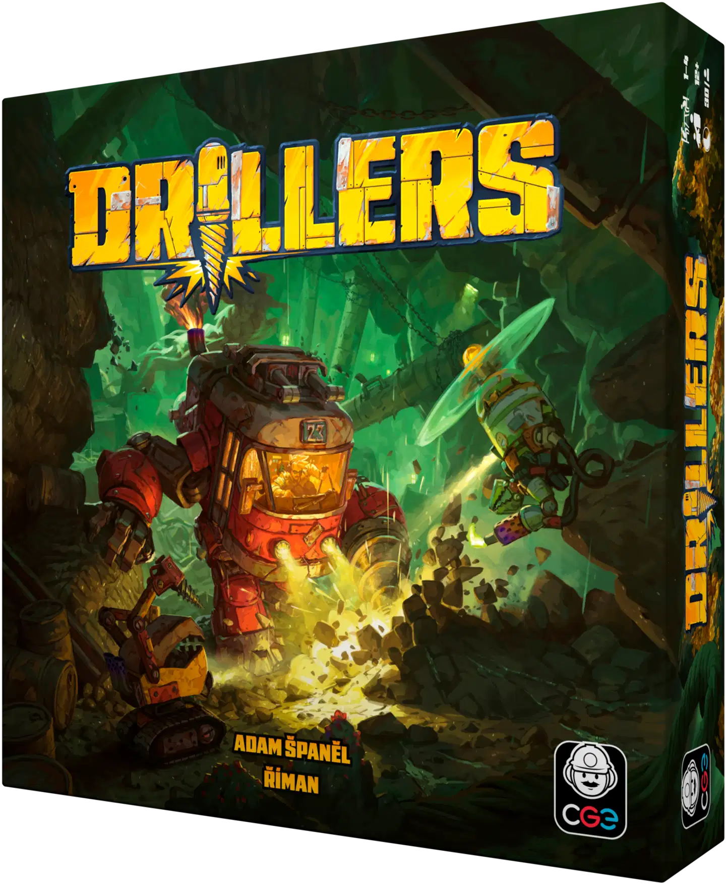 Drillers ENG -lautapeli - 2