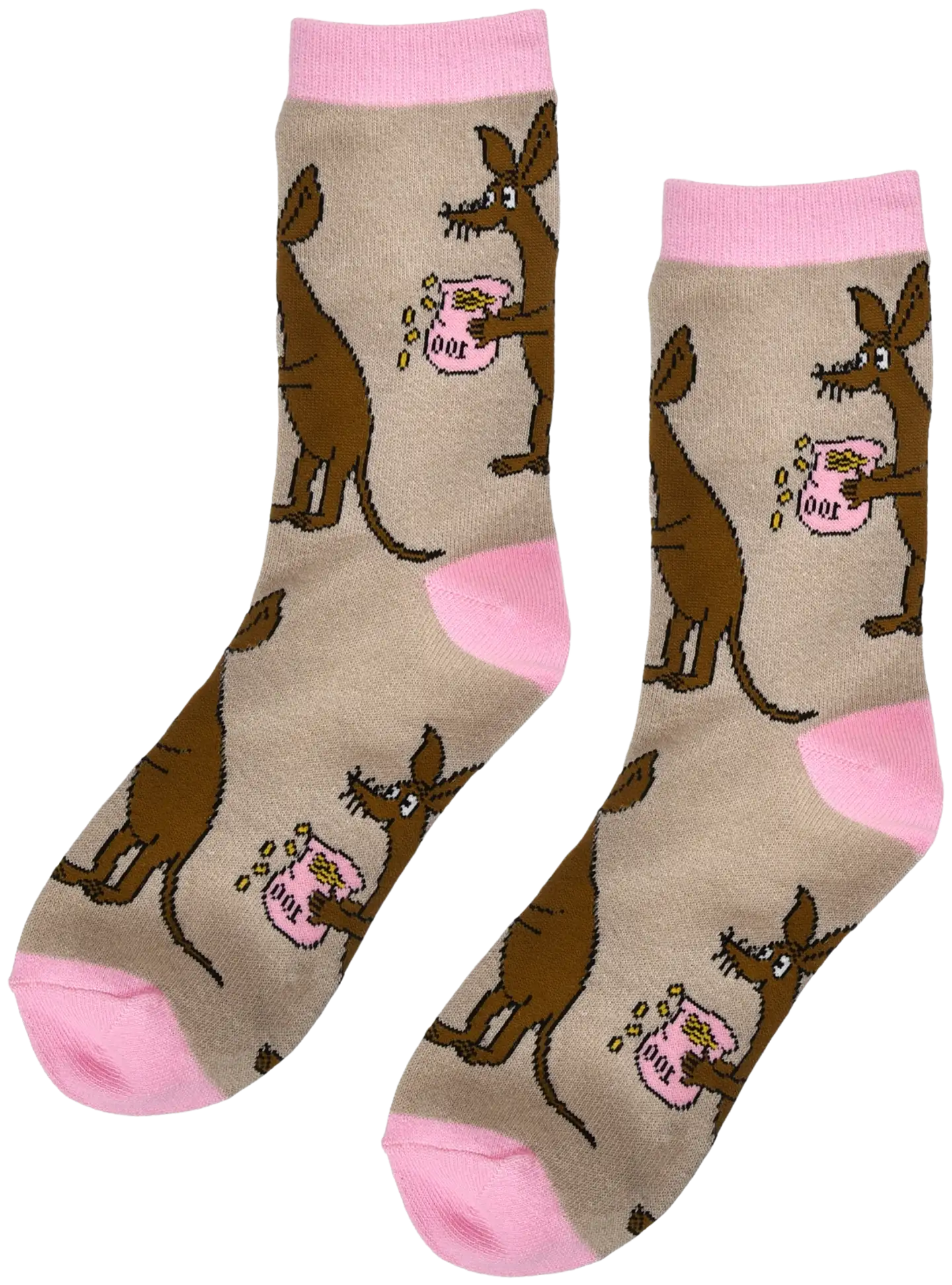 Moomin By Nordicbuddies naisten sukat Nipsun Bisnekset - Beige/lila