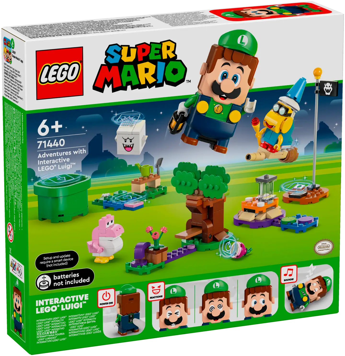 LEGO® Super Mario™ 71440 - Interaktiivisen LEGO® Luigi™ hahmon seikkailut - 2