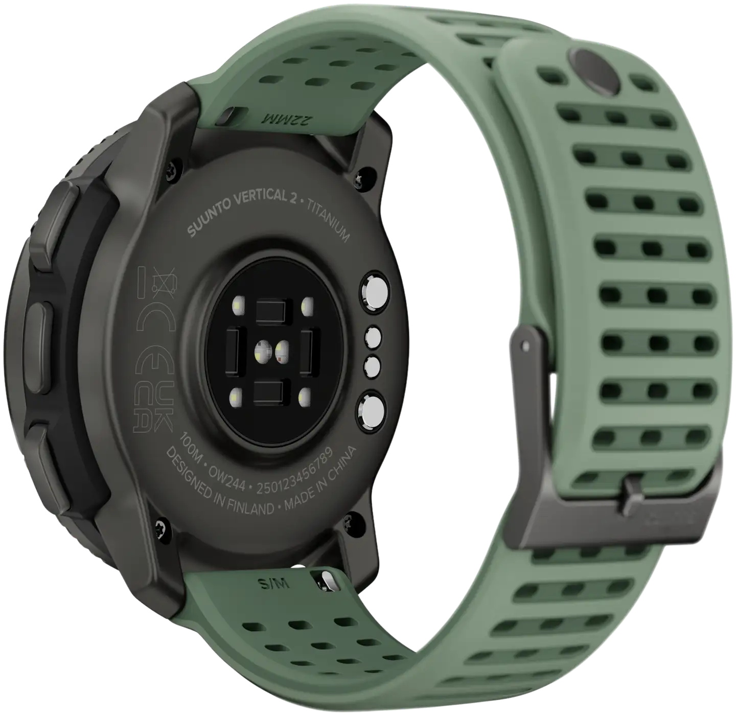 Suunto älykello Vertical 2 titaani salvia - 8