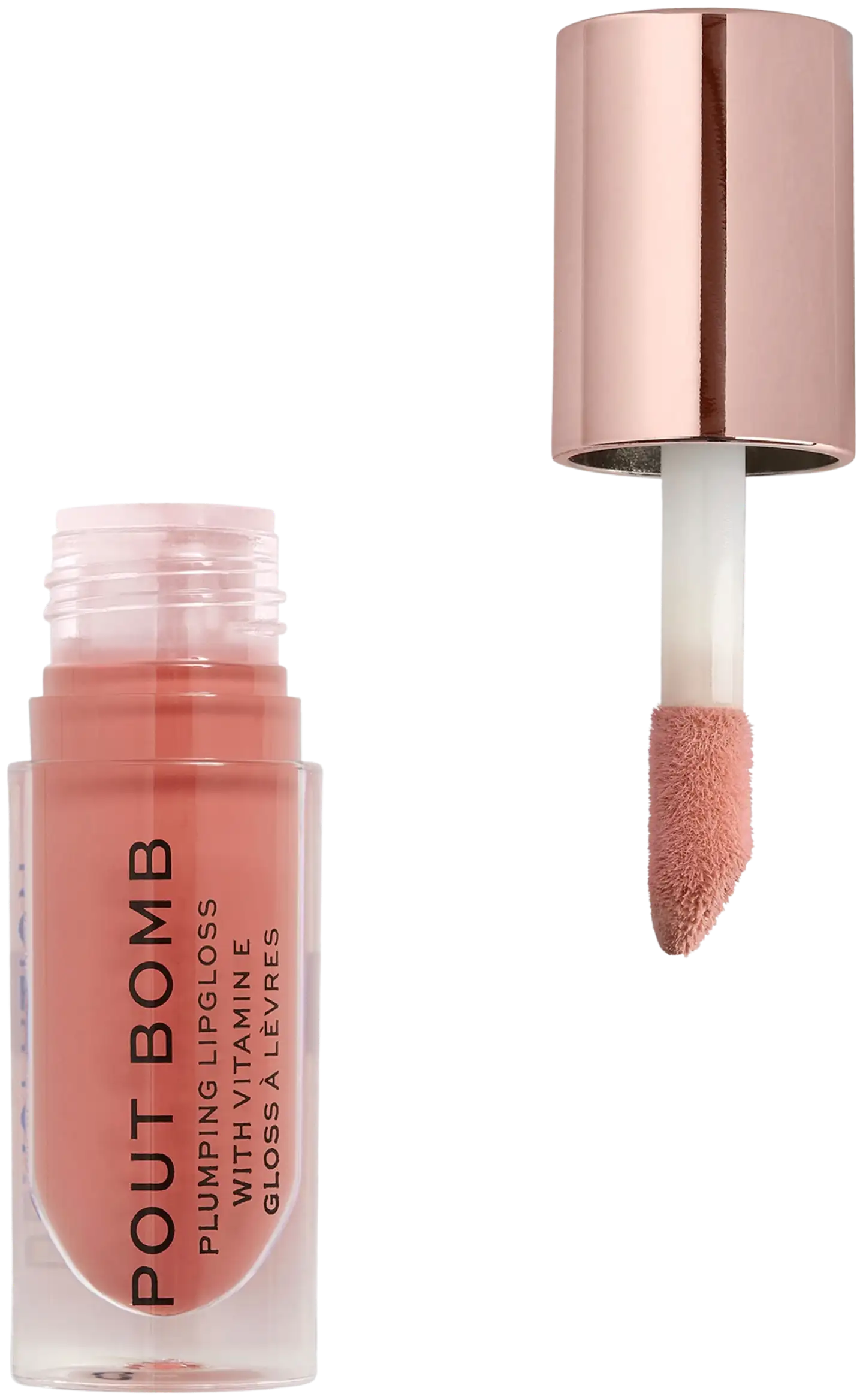 Makeup Revolution Pout Bomb Plumping Gloss Kiss huulikiilto 4,5ml - 2