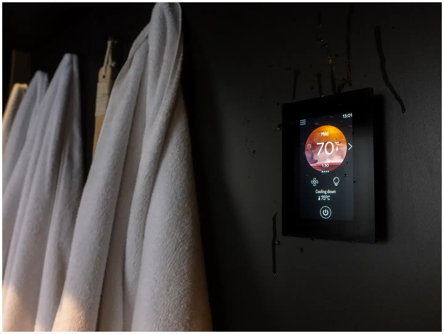 Ohjauskeskus Harvia Fenix FX110 WiFi Core IPX5  ovianturilla 11 kW - 2